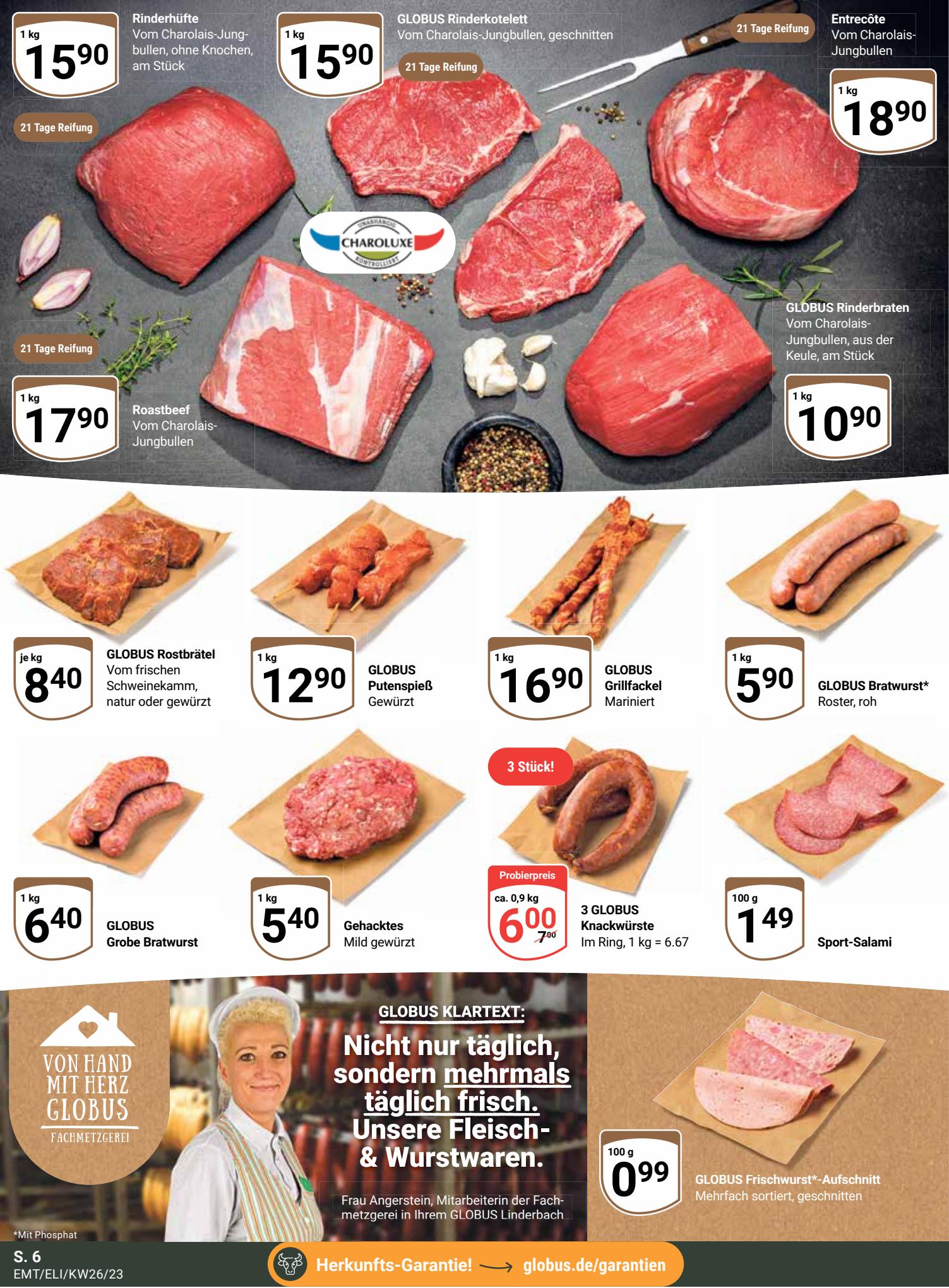 Globus Prospekt 26 Juni – 1 Juli 2023 Seite 10