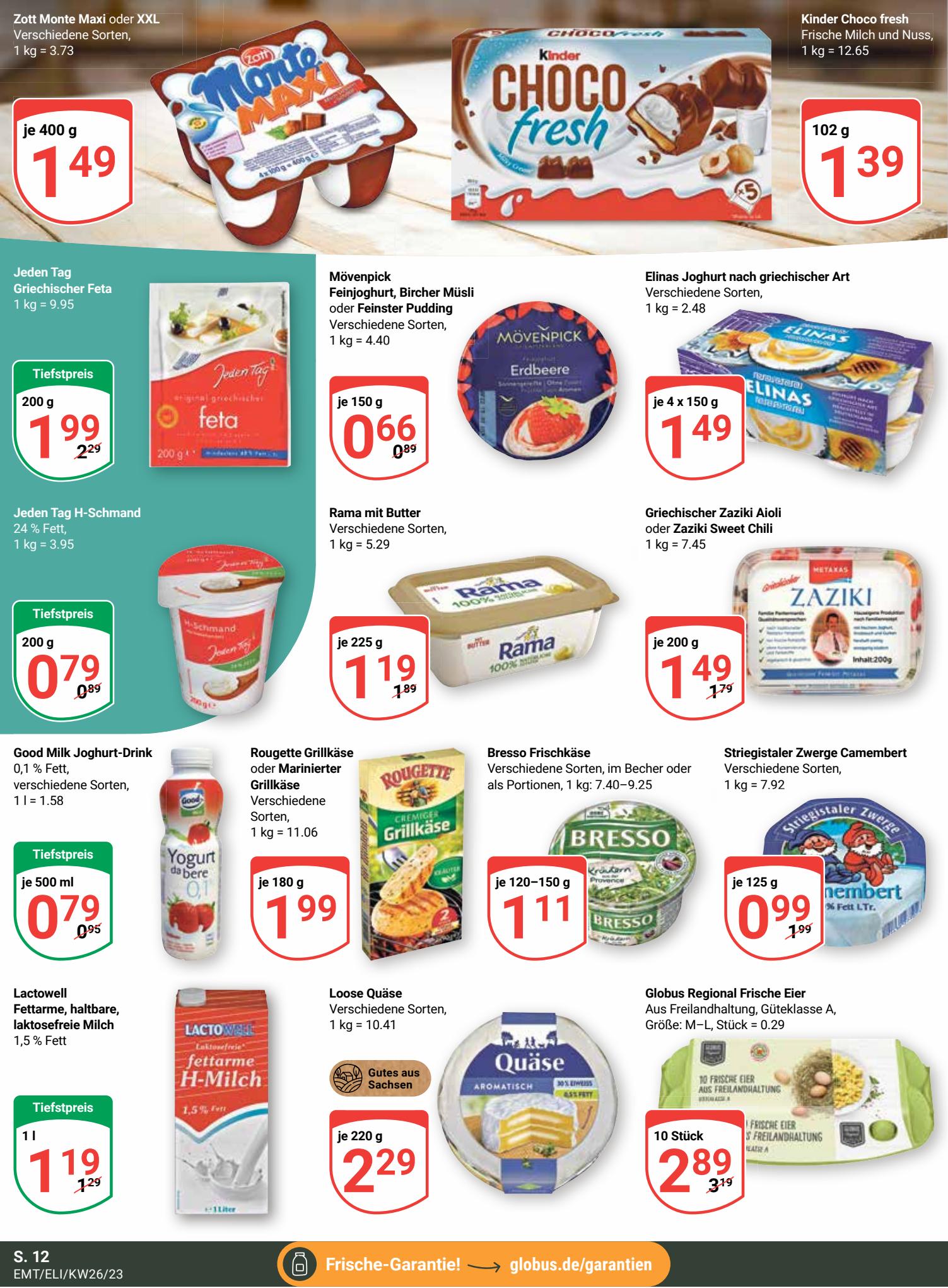 Globus Prospekt 26 Juni – 1 Juli 2023 Seite 16