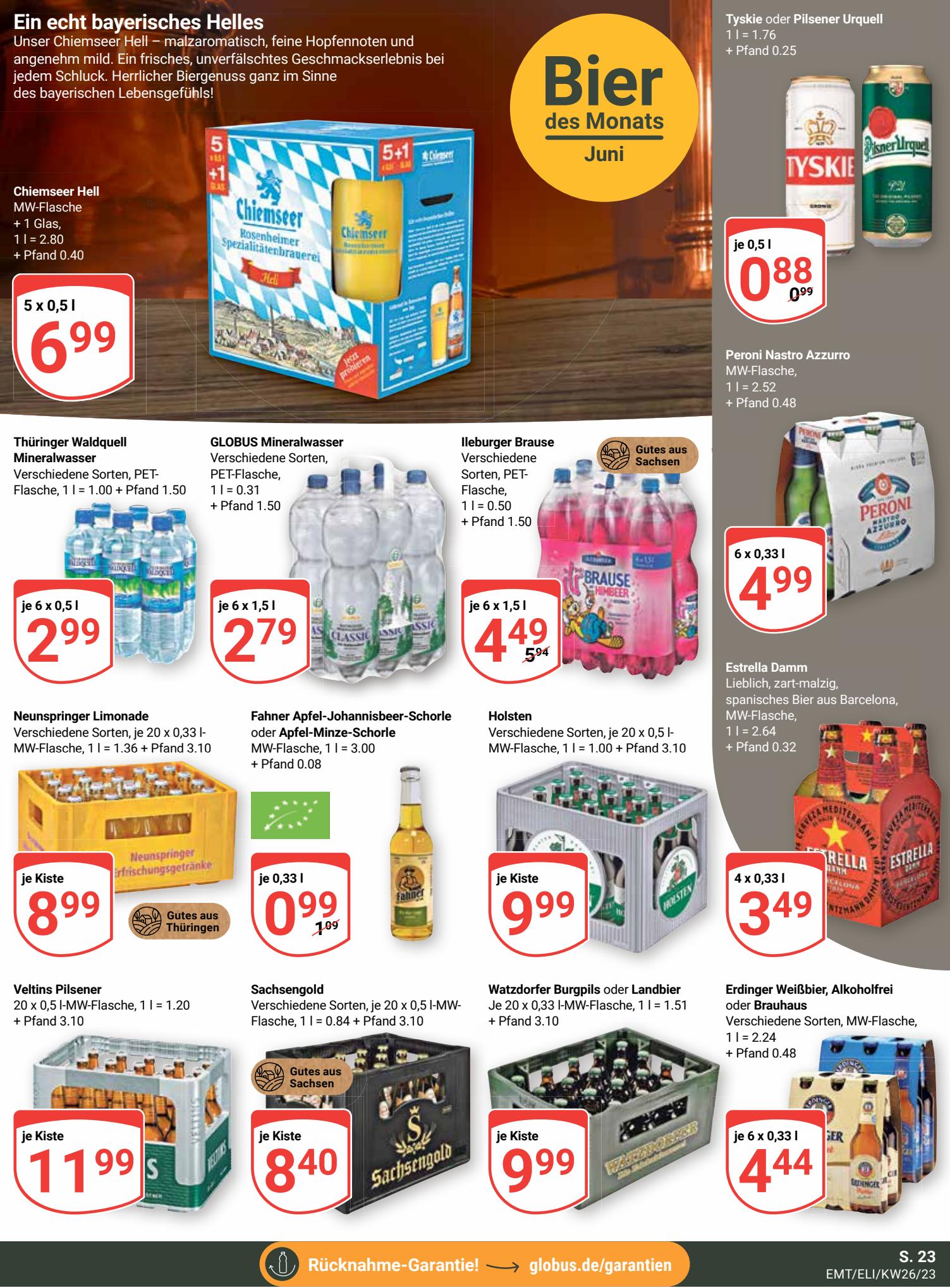 Globus Prospekt 26 Juni – 1 Juli 2023 Seite 27