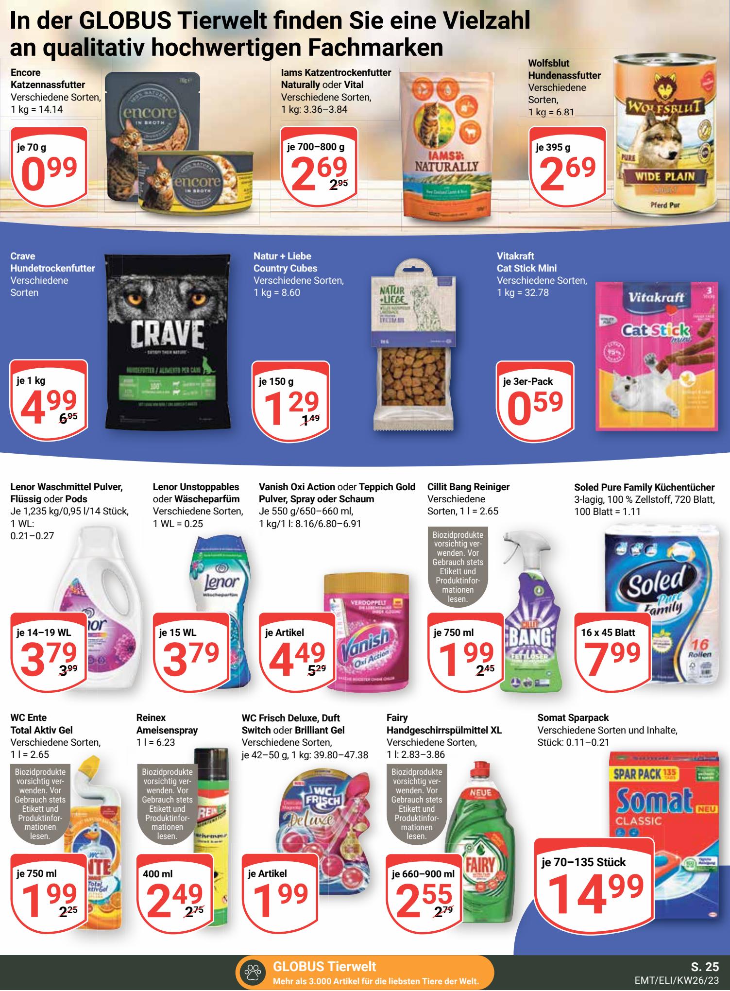 Globus Prospekt 26 Juni – 1 Juli 2023 Seite 29