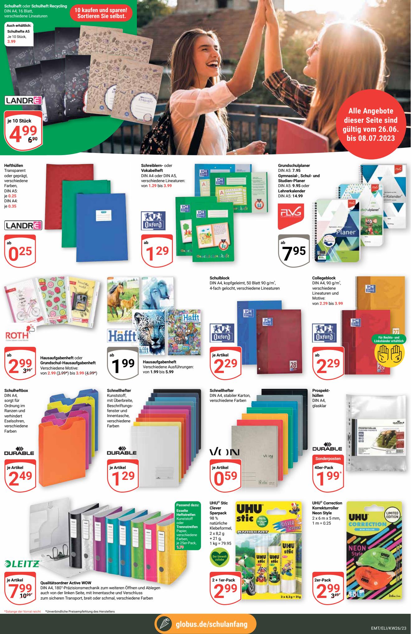 Globus Prospekt 26 Juni – 1 Juli 2023 Seite 3