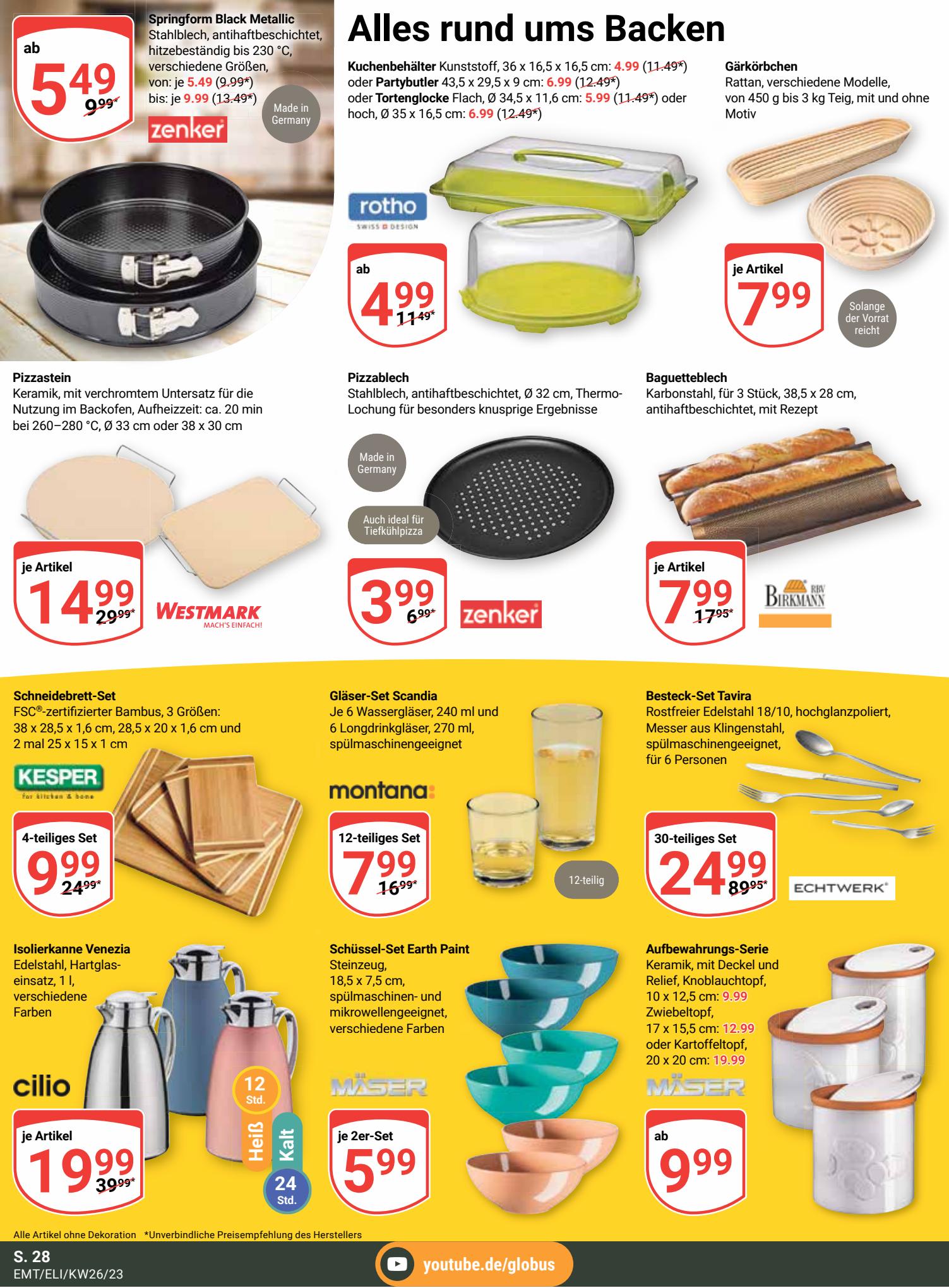 Globus Prospekt 26 Juni – 1 Juli 2023 Seite 32