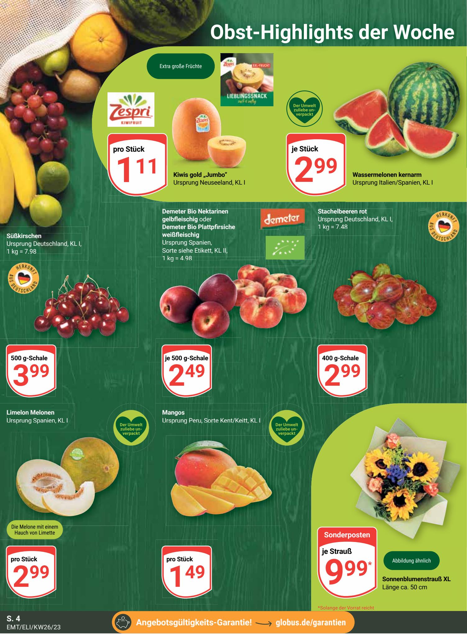Globus Prospekt 26 Juni – 1 Juli 2023 Seite 8