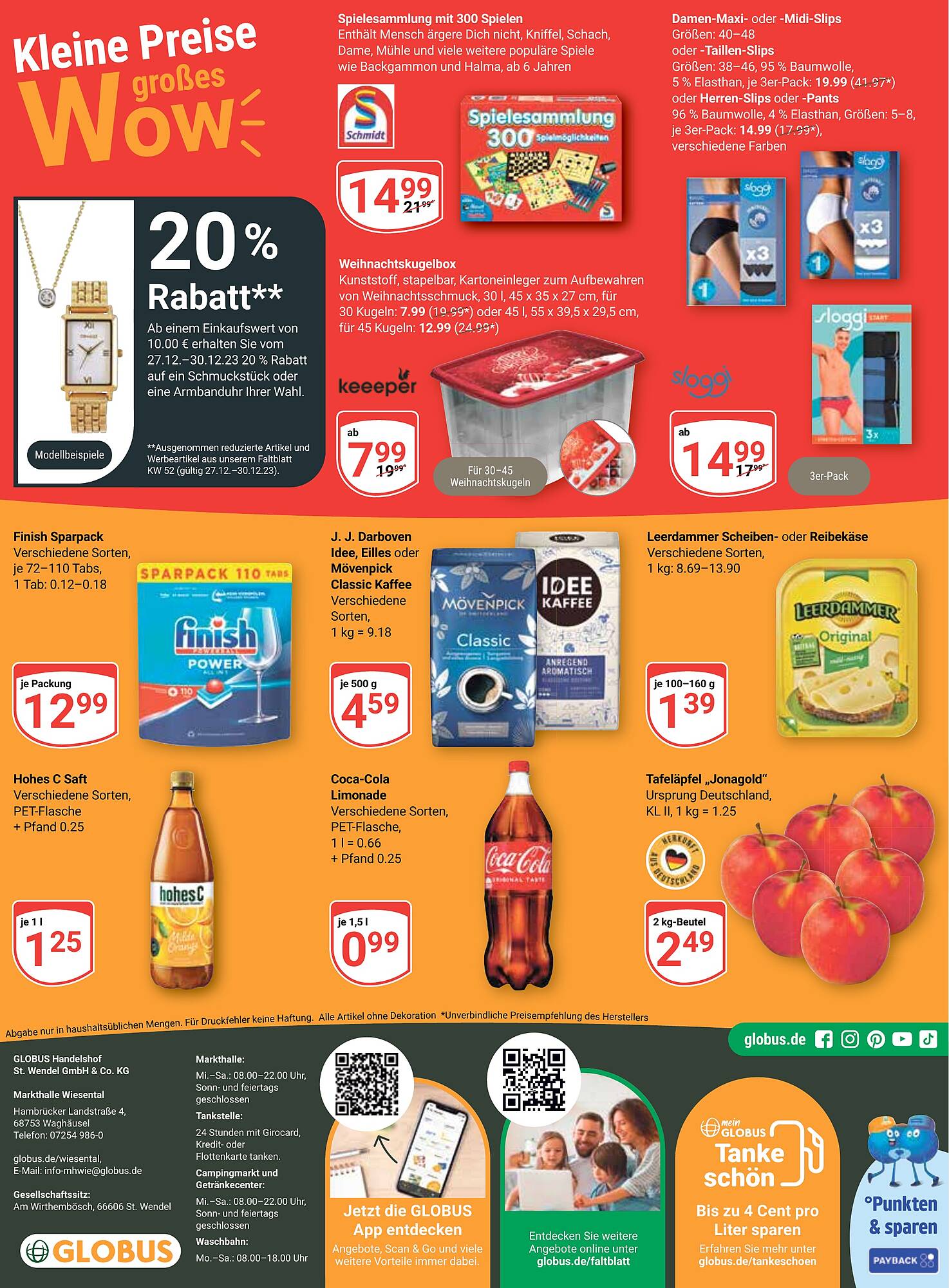 Globus Prospekt 27 – 30 Dezember 2023 Seite 42