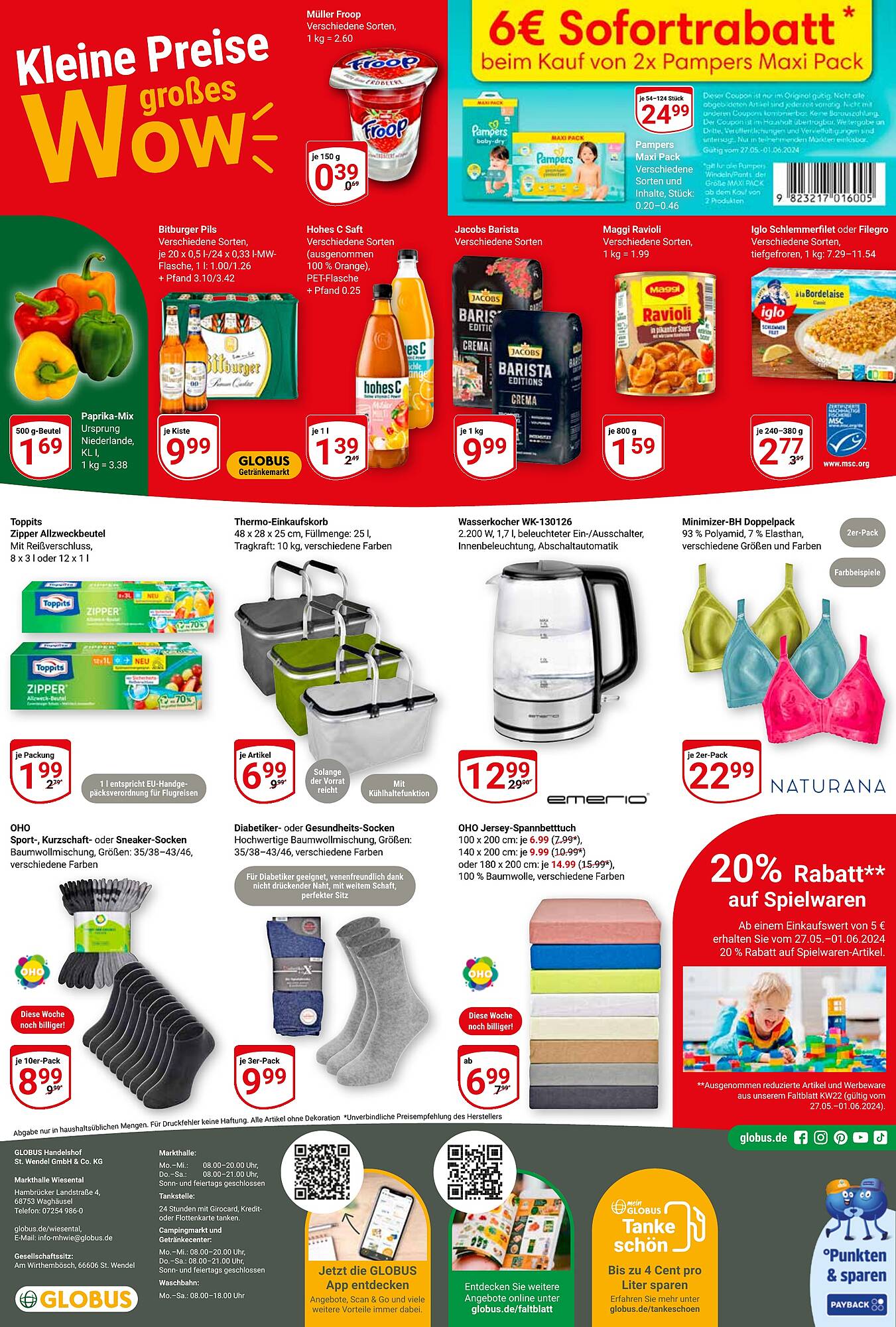 Globus Prospekt 27 Mai – 1 Juni 2024 Seite 26