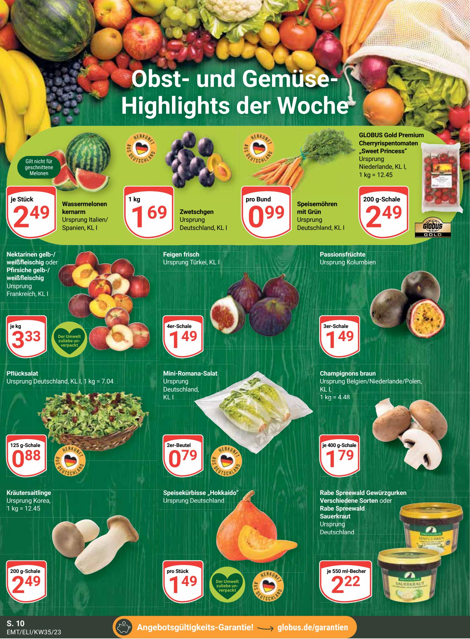 Globus Prospekt 28 August – 2 September 2023 Seite 10