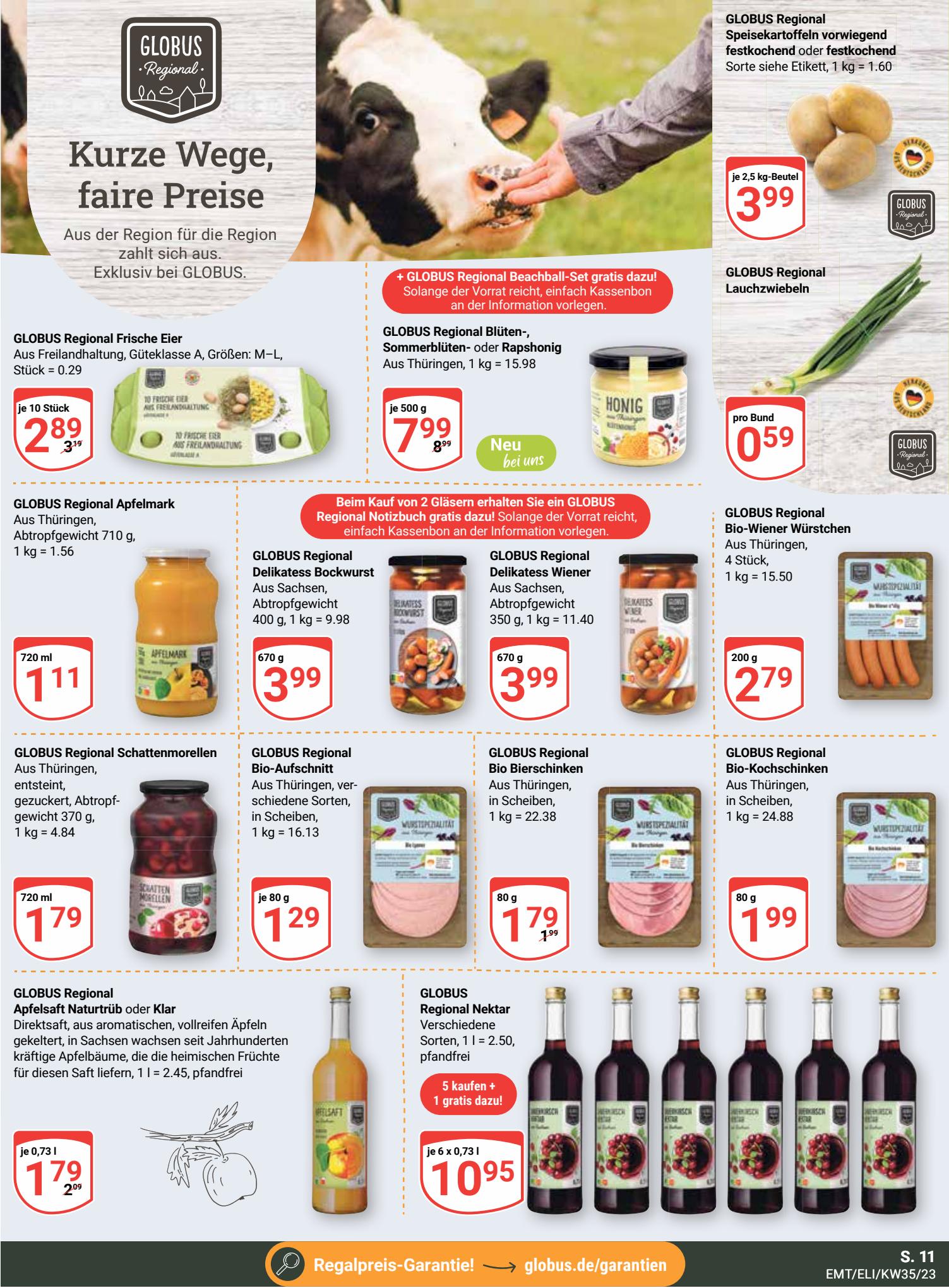 Globus Prospekt 28 August – 2 September 2023 Seite 11