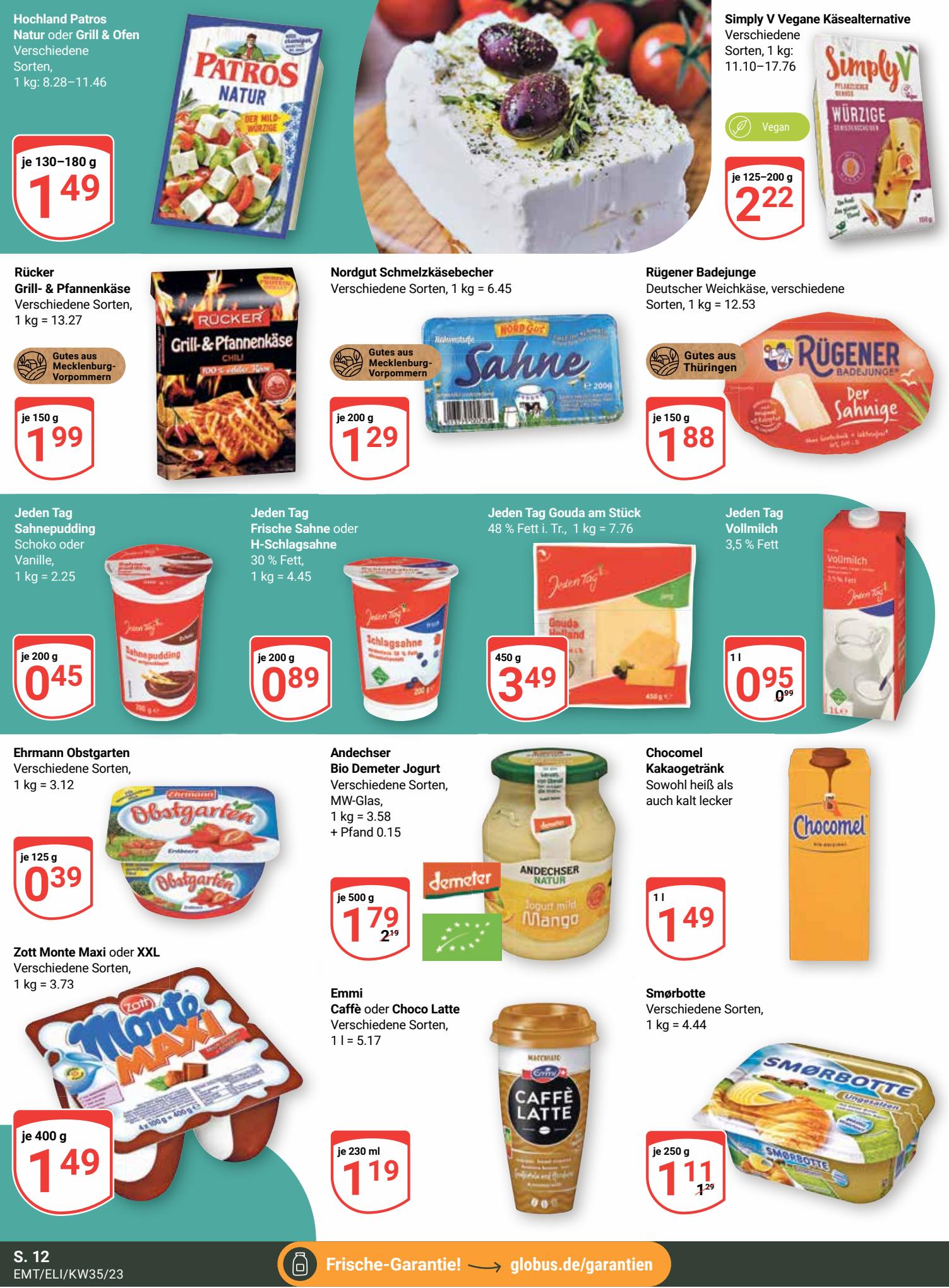 Globus Prospekt 28 August – 2 September 2023 Seite 12