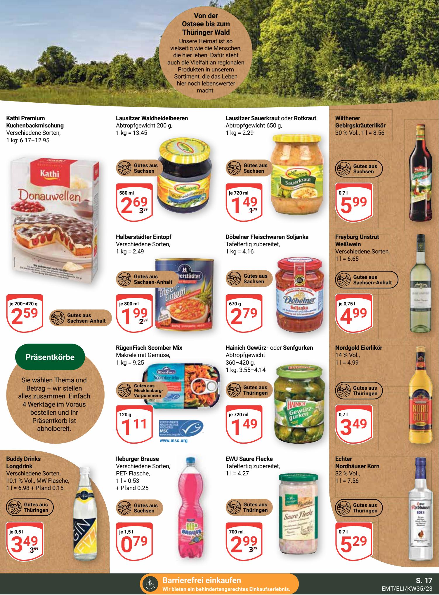 Globus Prospekt 28 August – 2 September 2023 Seite 17