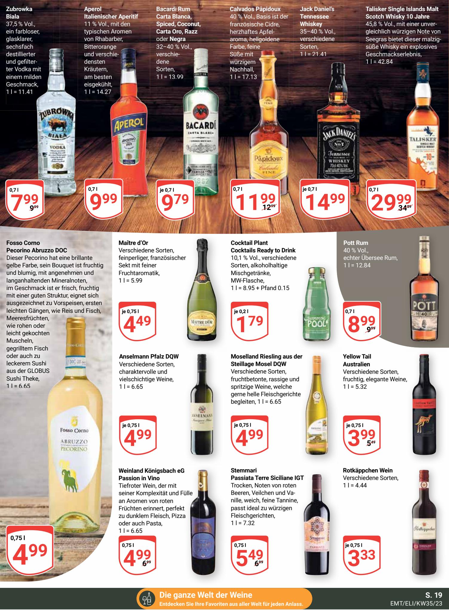 Globus Prospekt 28 August – 2 September 2023 Seite 19