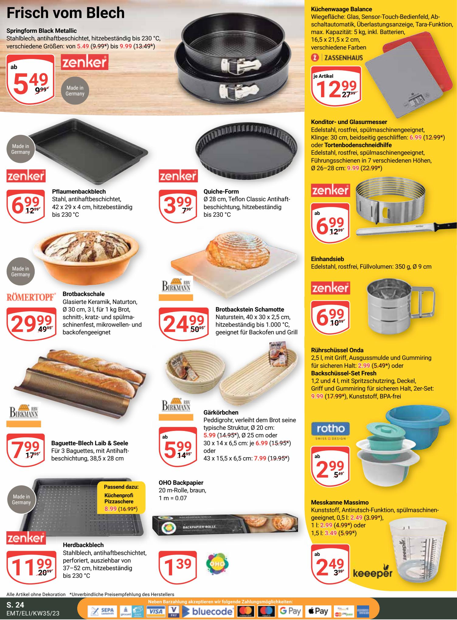 Globus Prospekt 28 August – 2 September 2023 Seite 24