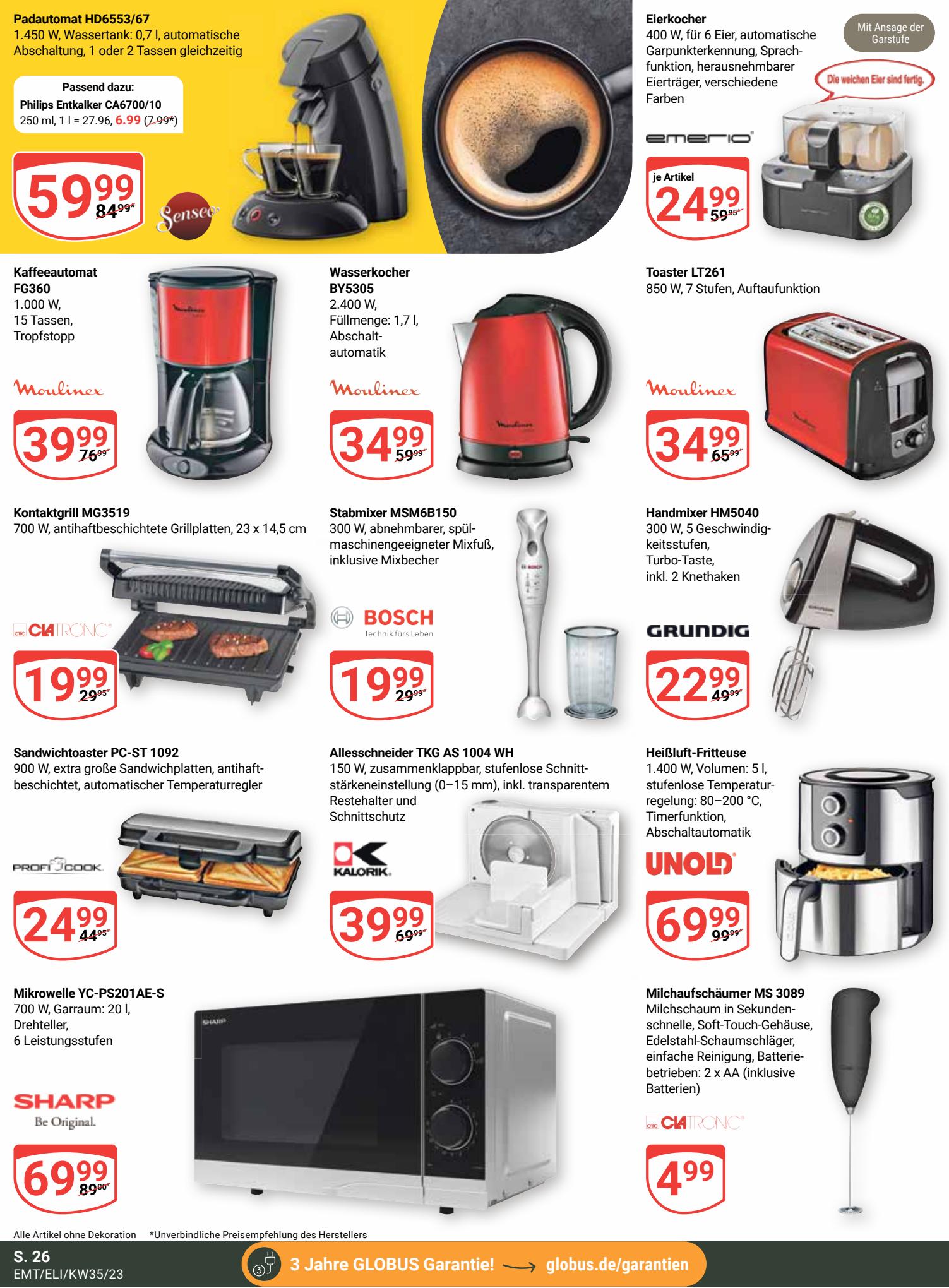 Globus Prospekt 28 August – 2 September 2023 Seite 26