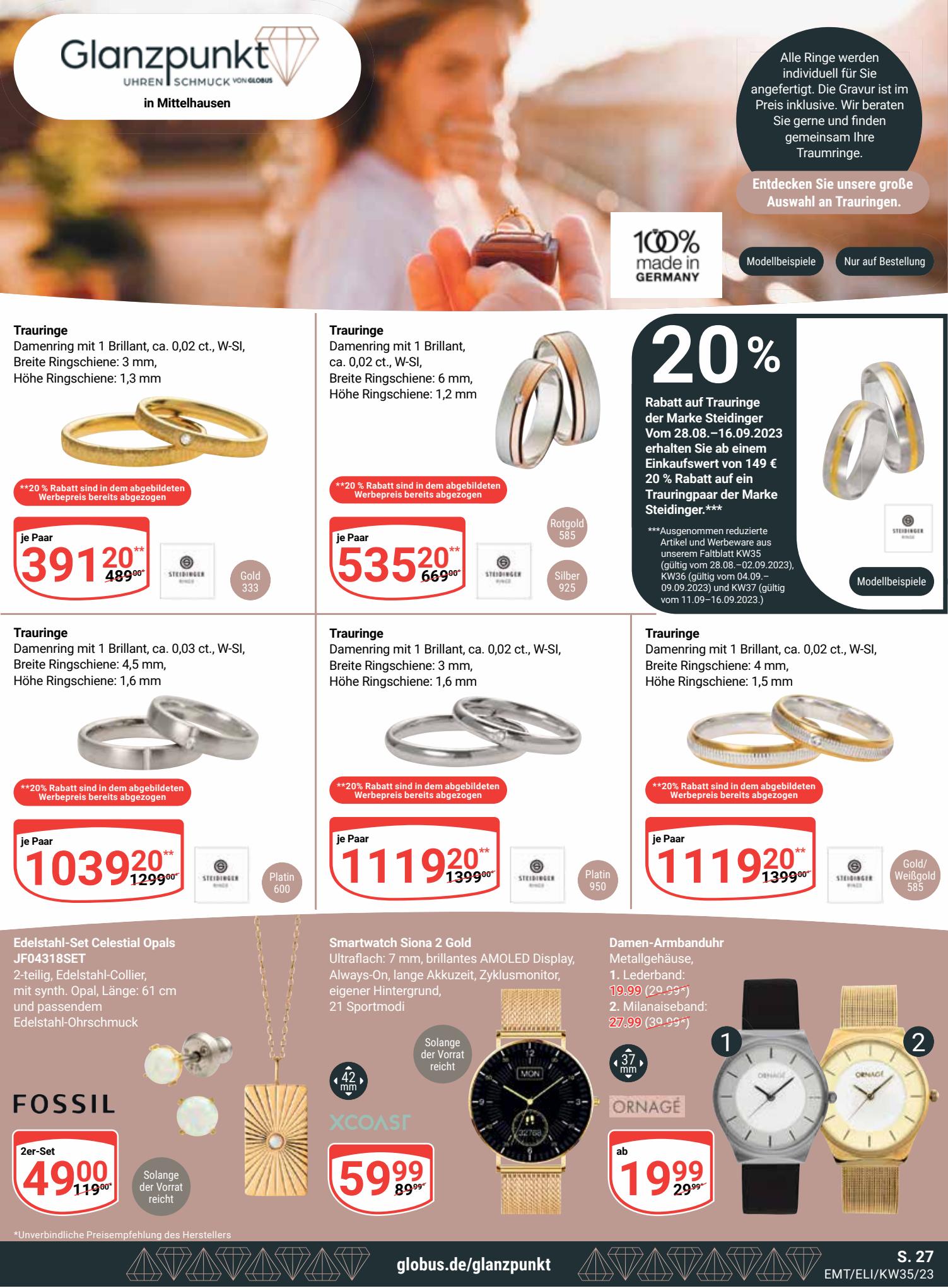 Globus Prospekt 28 August – 2 September 2023 Seite 27