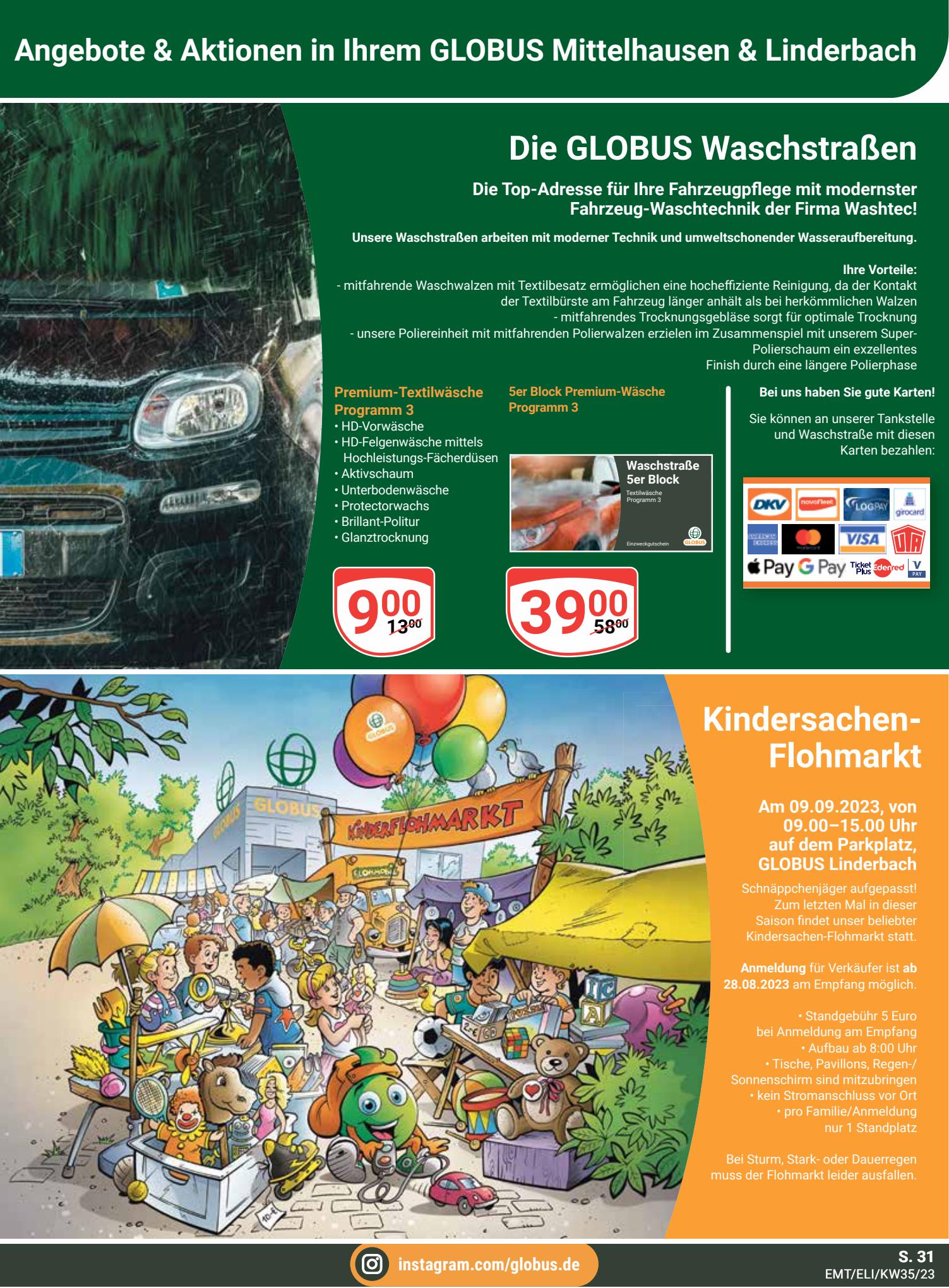 Globus Prospekt 28 August – 2 September 2023 Seite 31