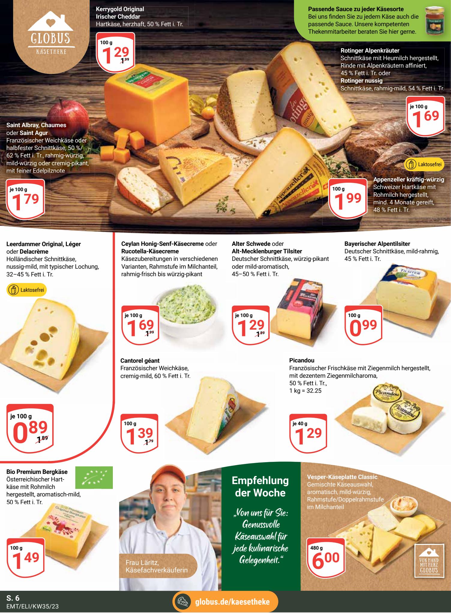 Globus Prospekt 28 August – 2 September 2023 Seite 6