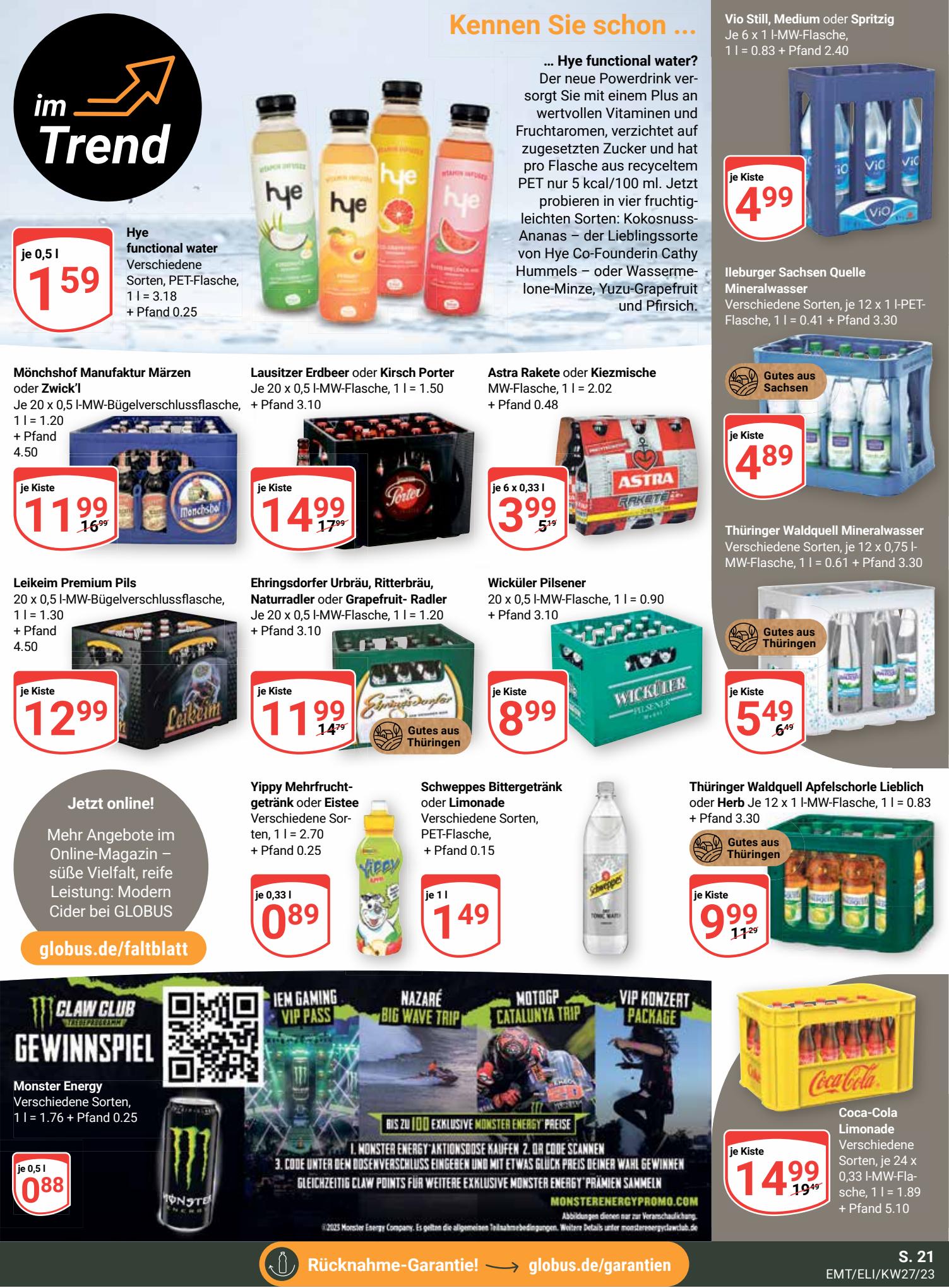 Globus Prospekt 3 – 8 Juli 2023 Seite 28