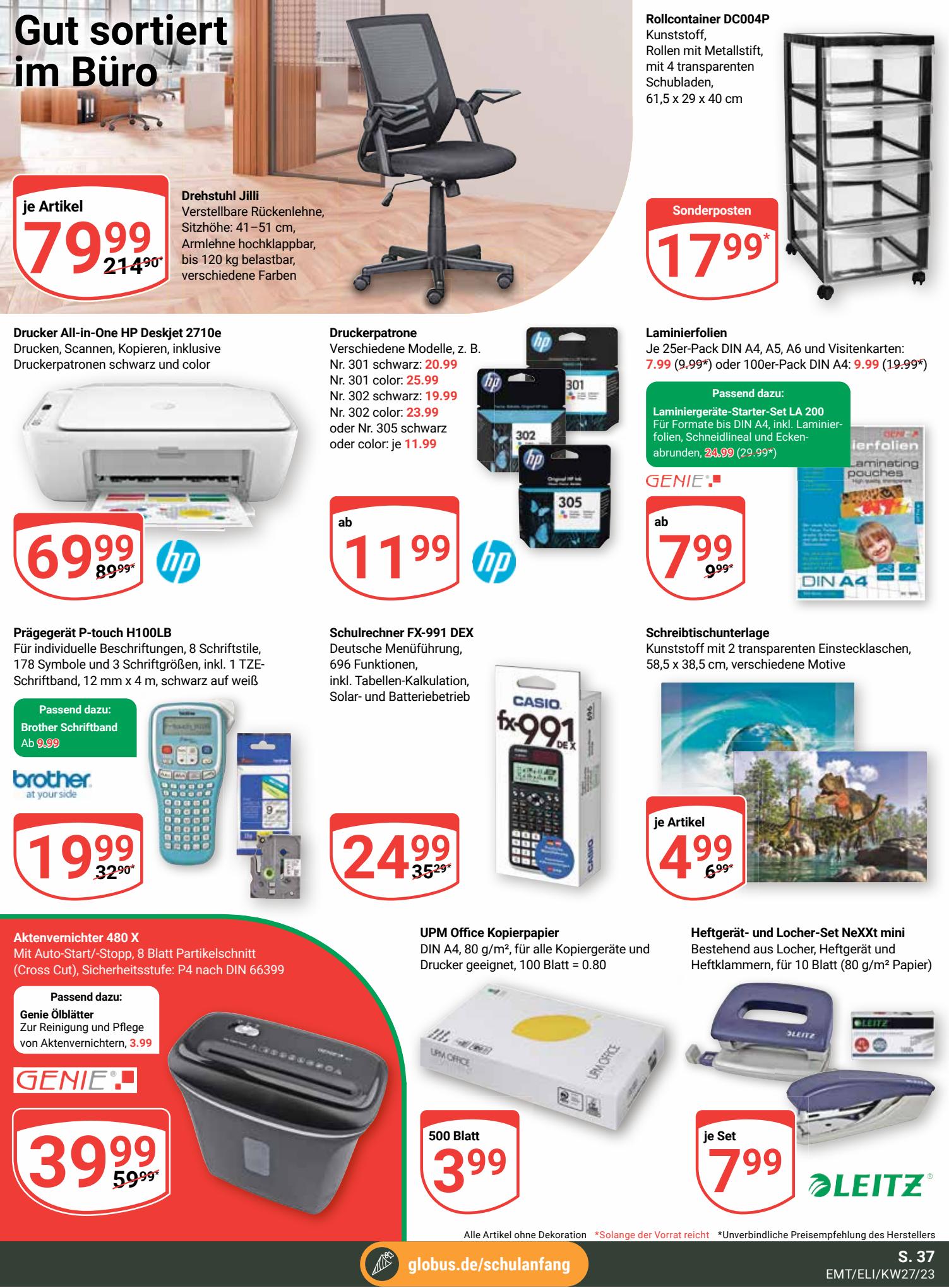Globus Prospekt 3 – 8 Juli 2023 Seite 44