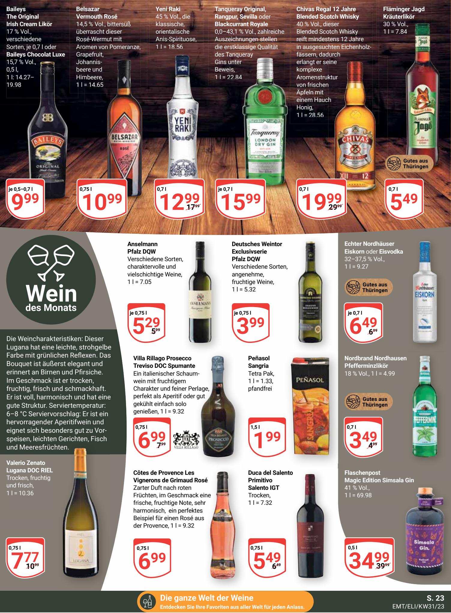 Globus Prospekt 31 Juli – 5 August 2023 Seite 23