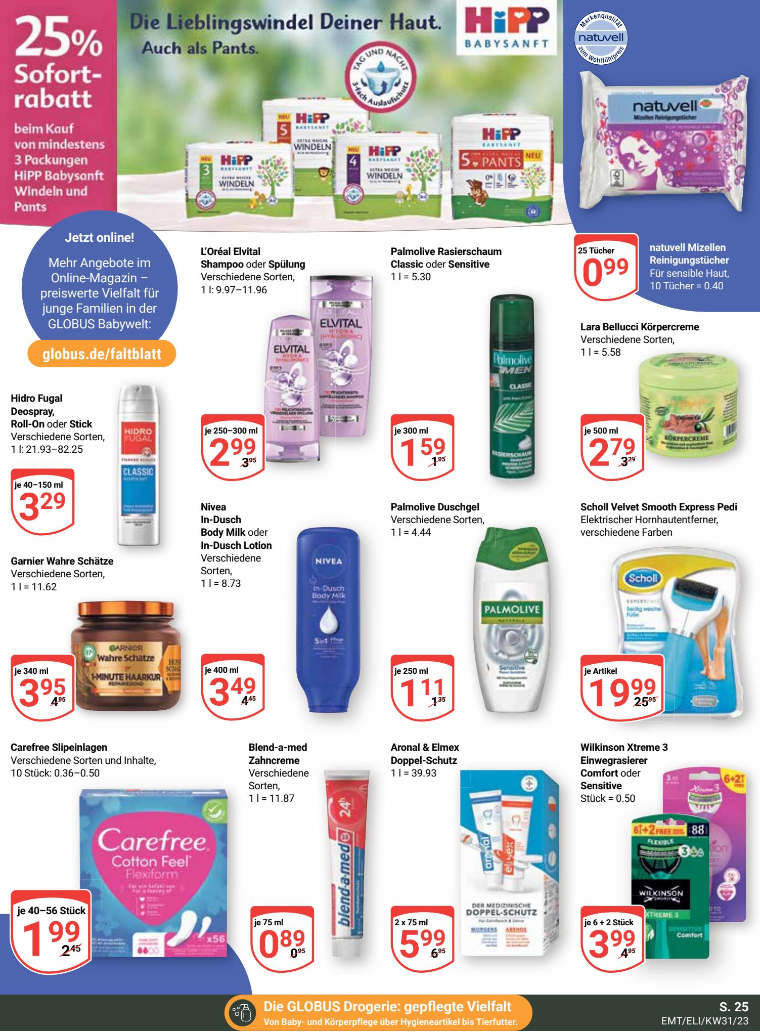 Globus Prospekt 31 Juli – 5 August 2023 Seite 25