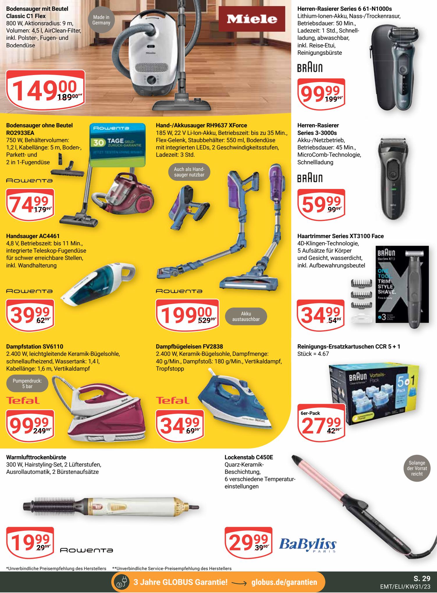 Globus Prospekt 31 Juli – 5 August 2023 Seite 29