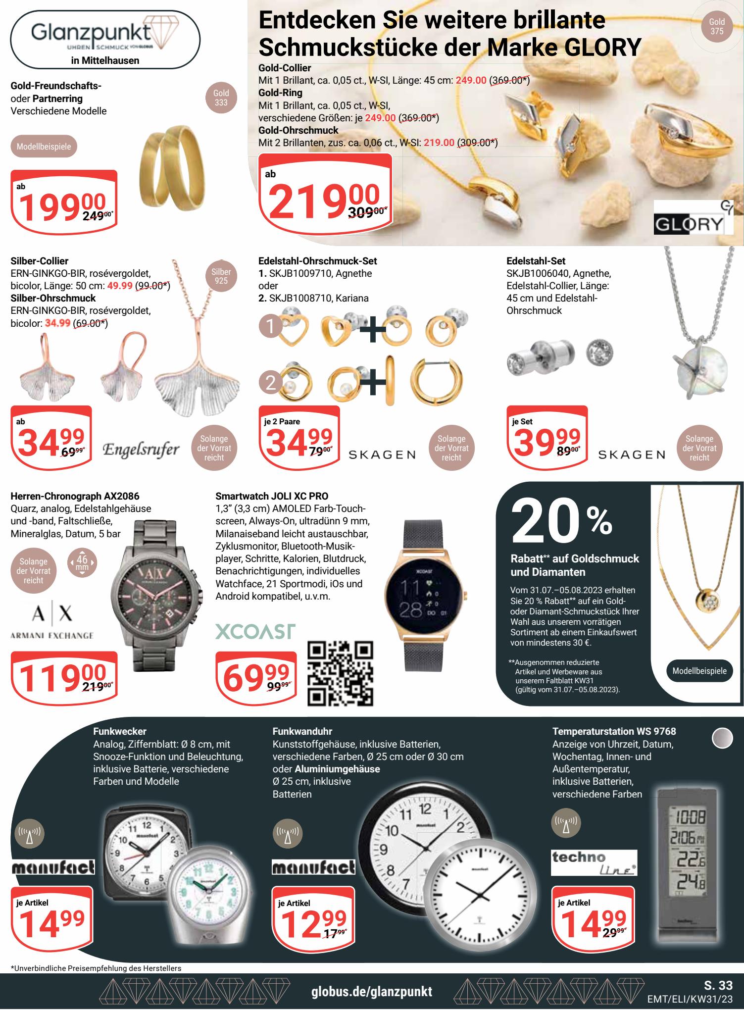 Globus Prospekt 31 Juli – 5 August 2023 Seite 33