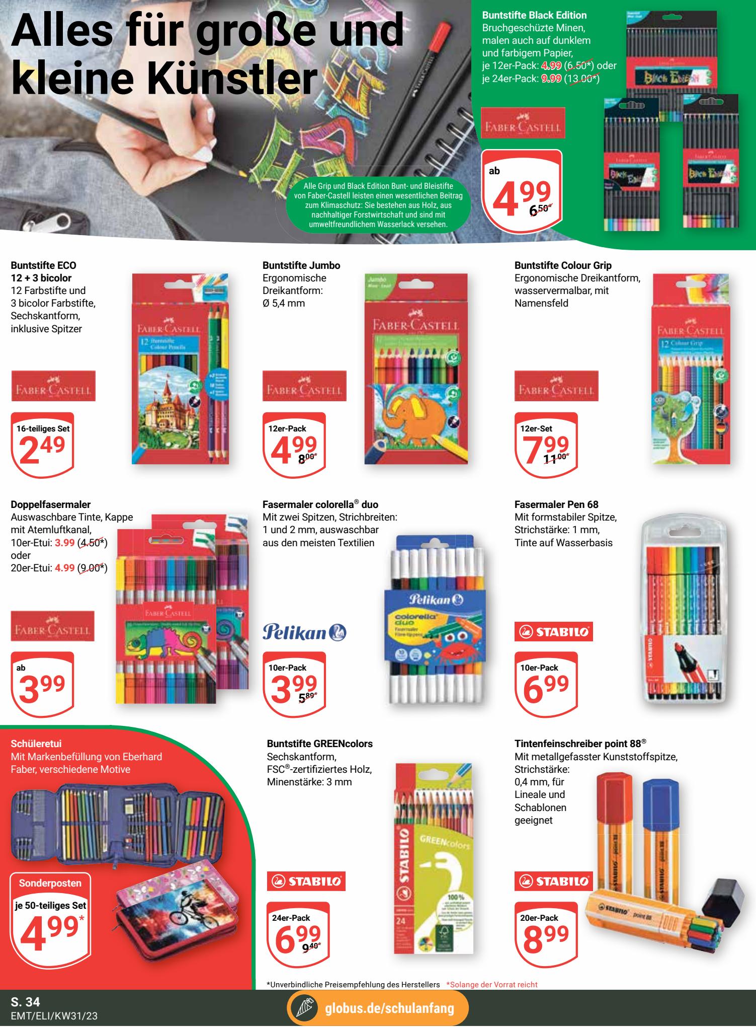 Globus Prospekt 31 Juli – 5 August 2023 Seite 34