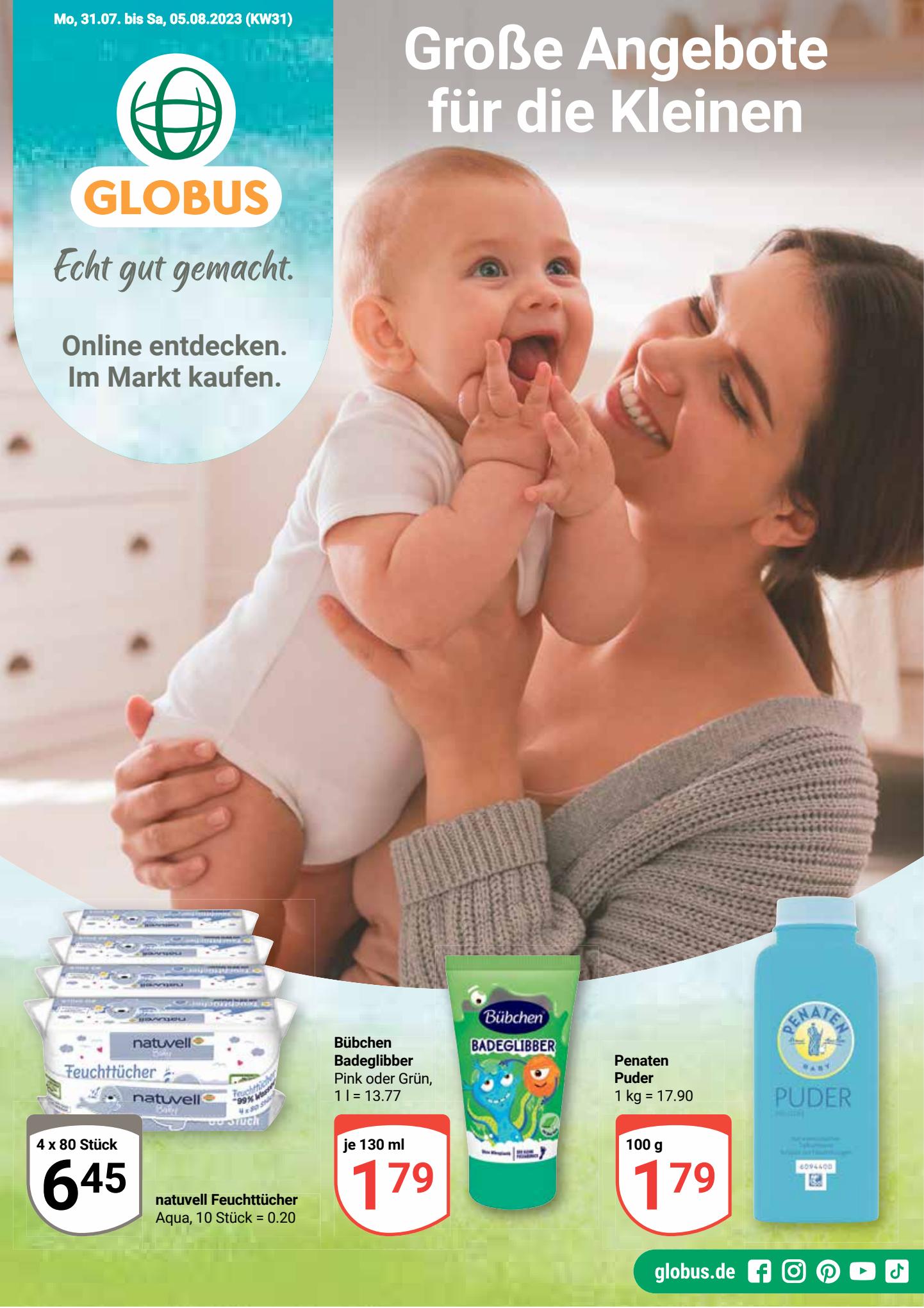 Globus Prospekt 31 Juli – 5 August 2023 Seite 45