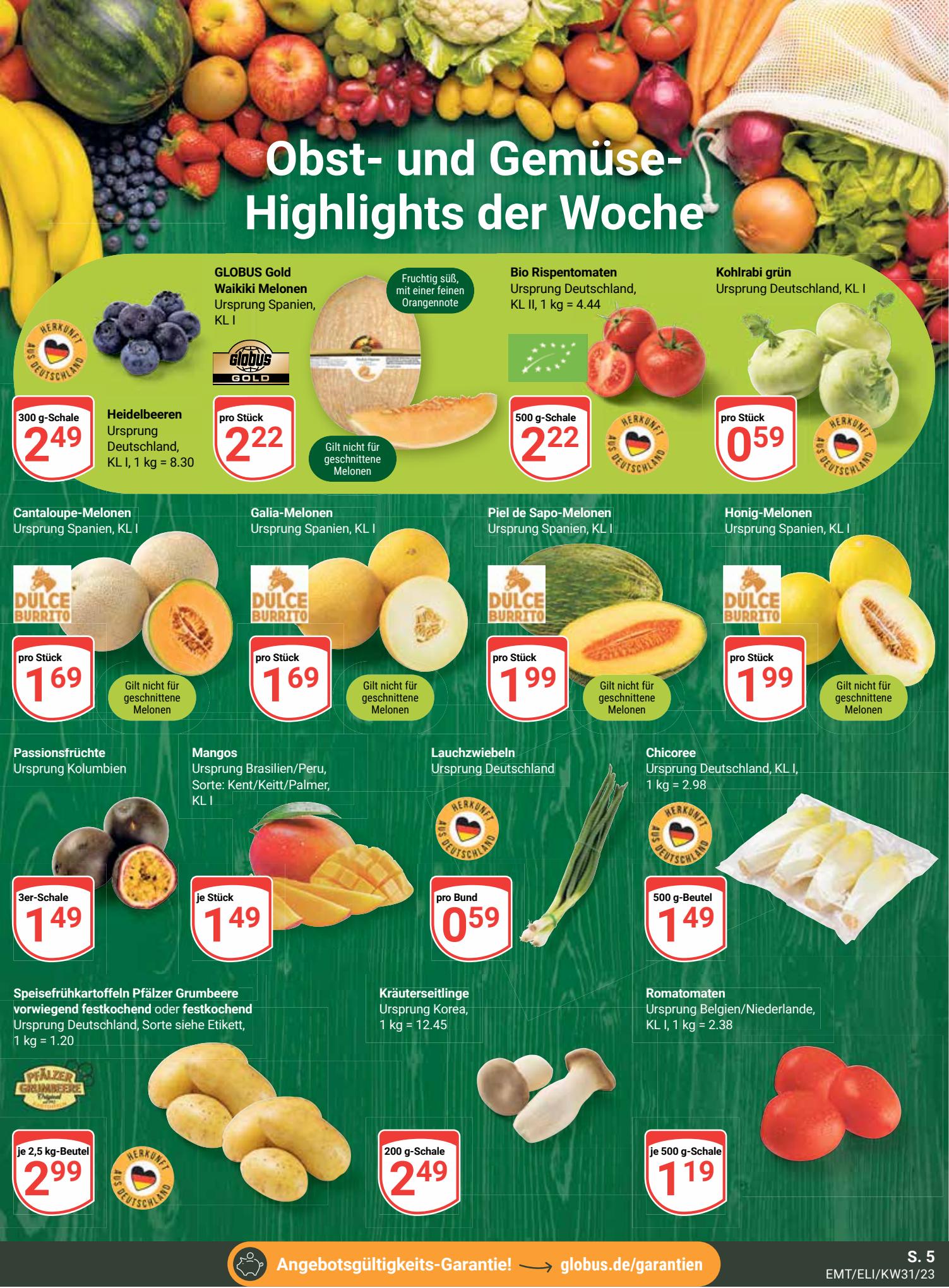 Globus Prospekt 31 Juli – 5 August 2023 Seite 5
