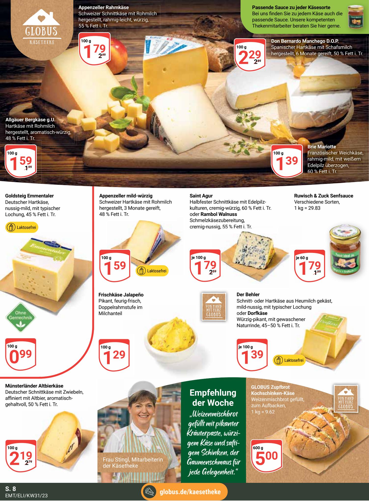 Globus Prospekt 31 Juli – 5 August 2023 Seite 8