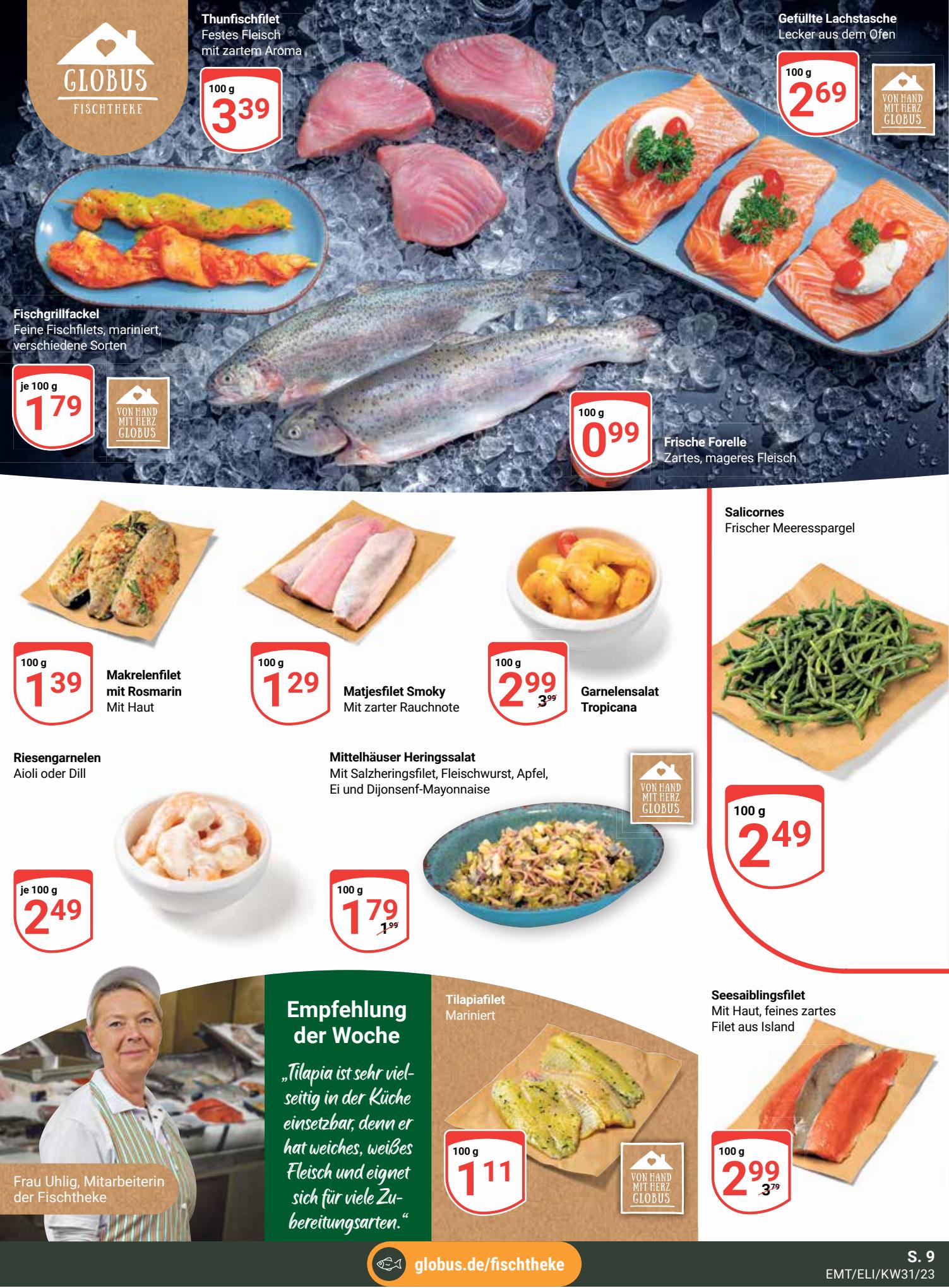 Globus Prospekt 31 Juli – 5 August 2023 Seite 9