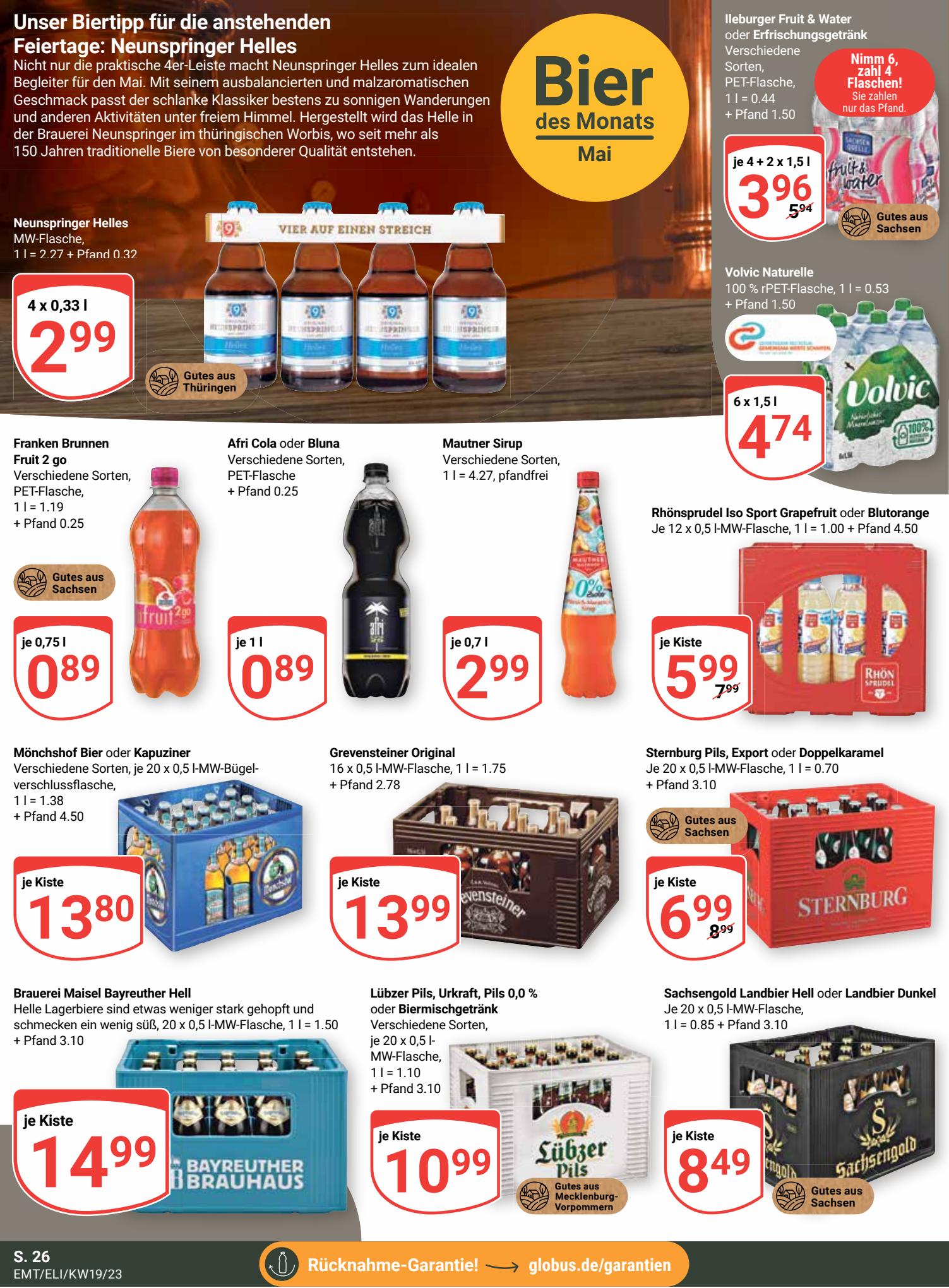 Globus Prospekt 8 – 13 Mai 2023 Seite 26