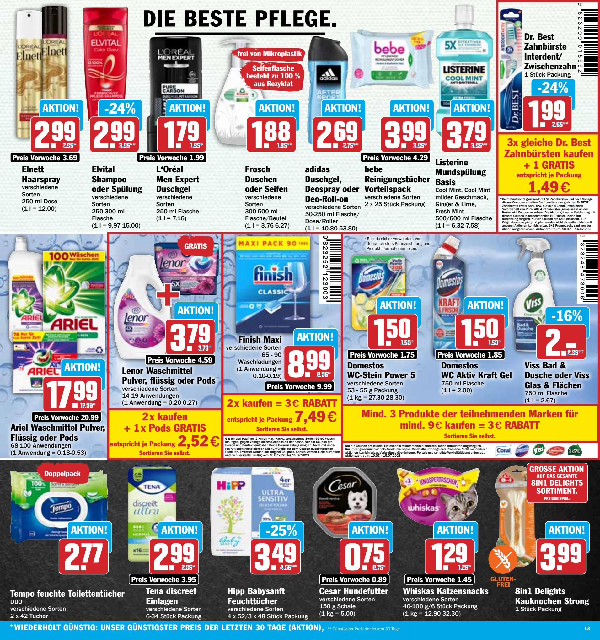 HIT Prospekt 10 – 16 Juli 2023 Seite 13