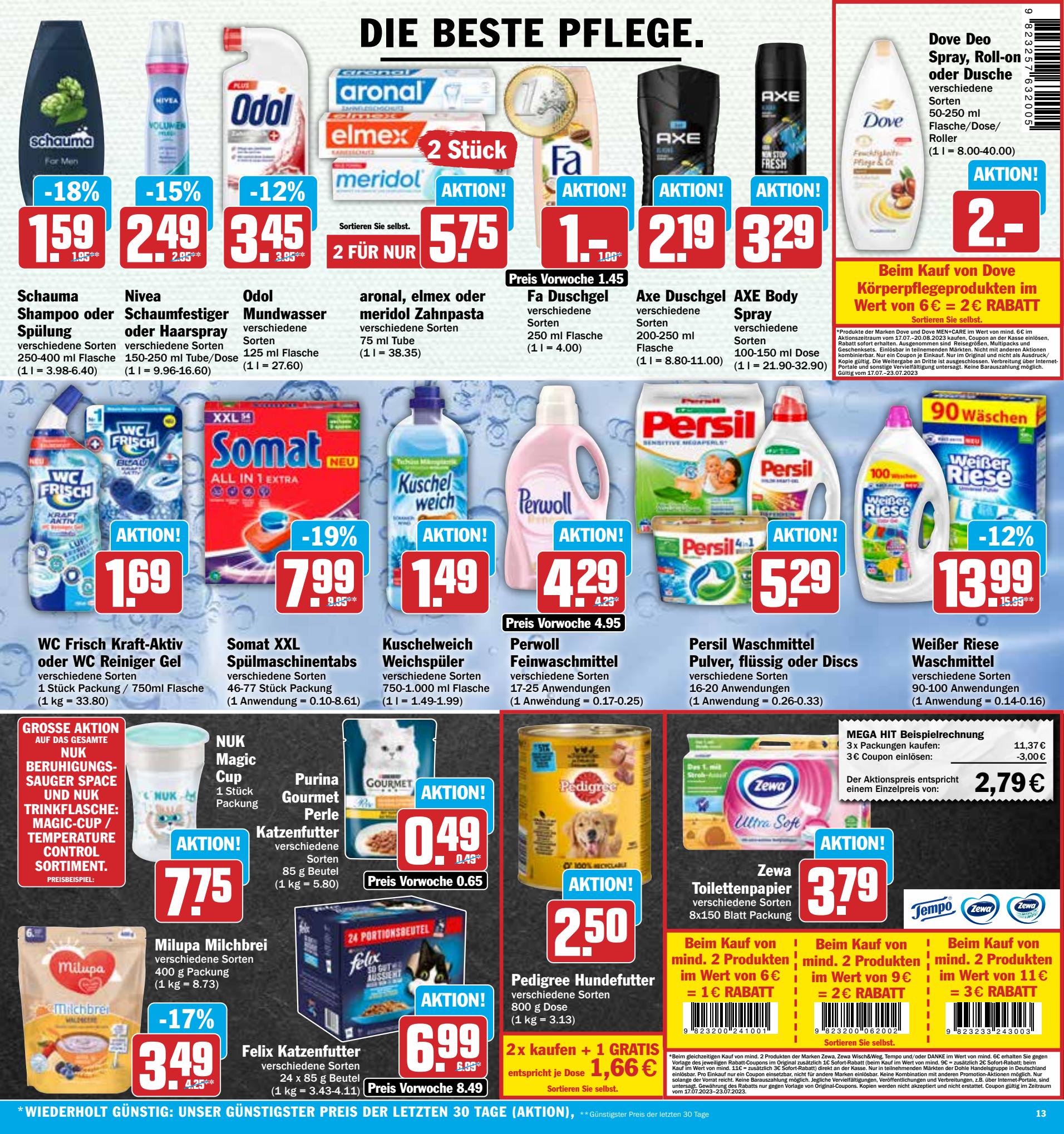 HIT Prospekt 17 – 23 Juli 2023 Seite 13