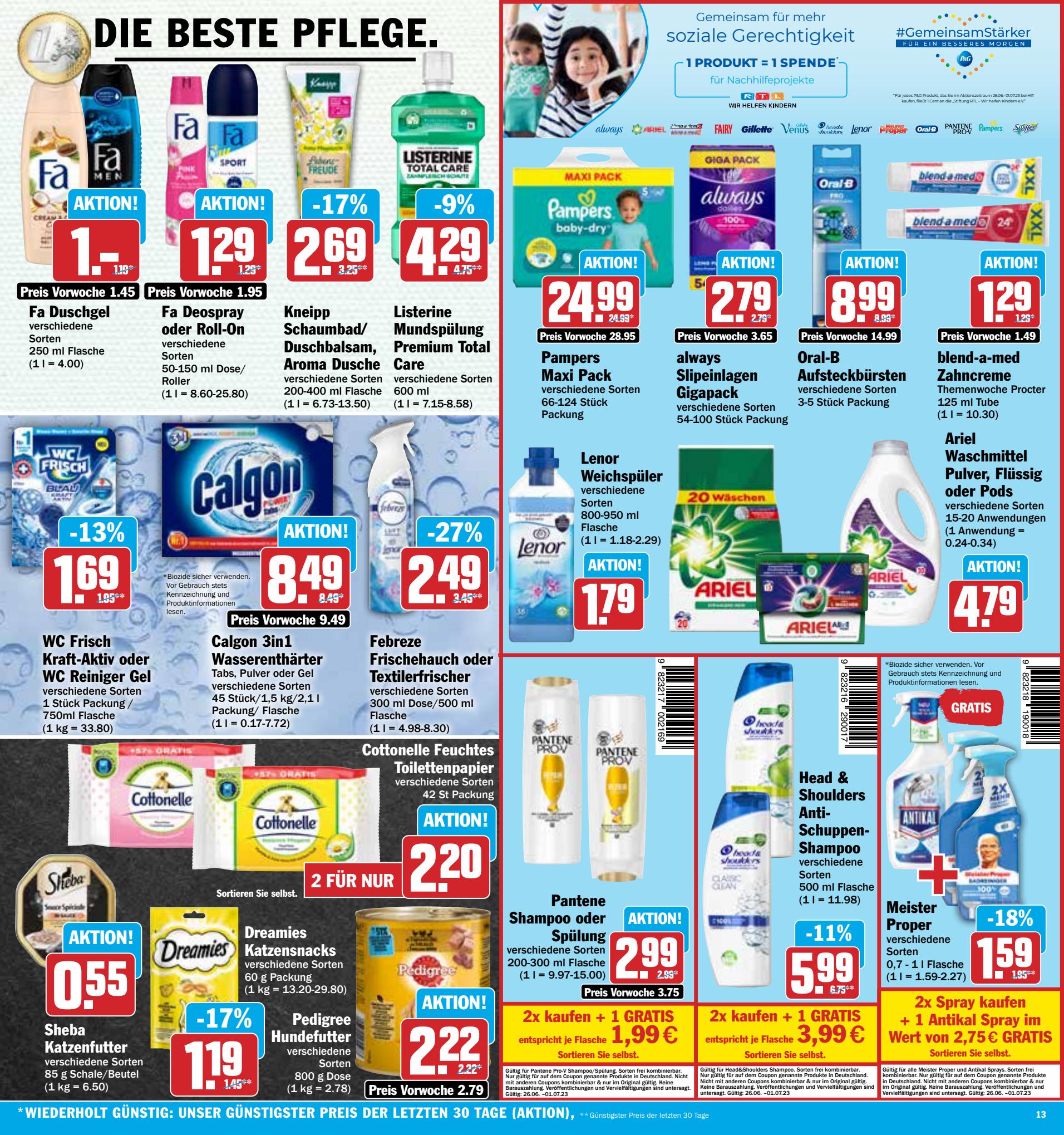 HIT Prospekt 26 Juni – 2 Juli 2023 Seite 13