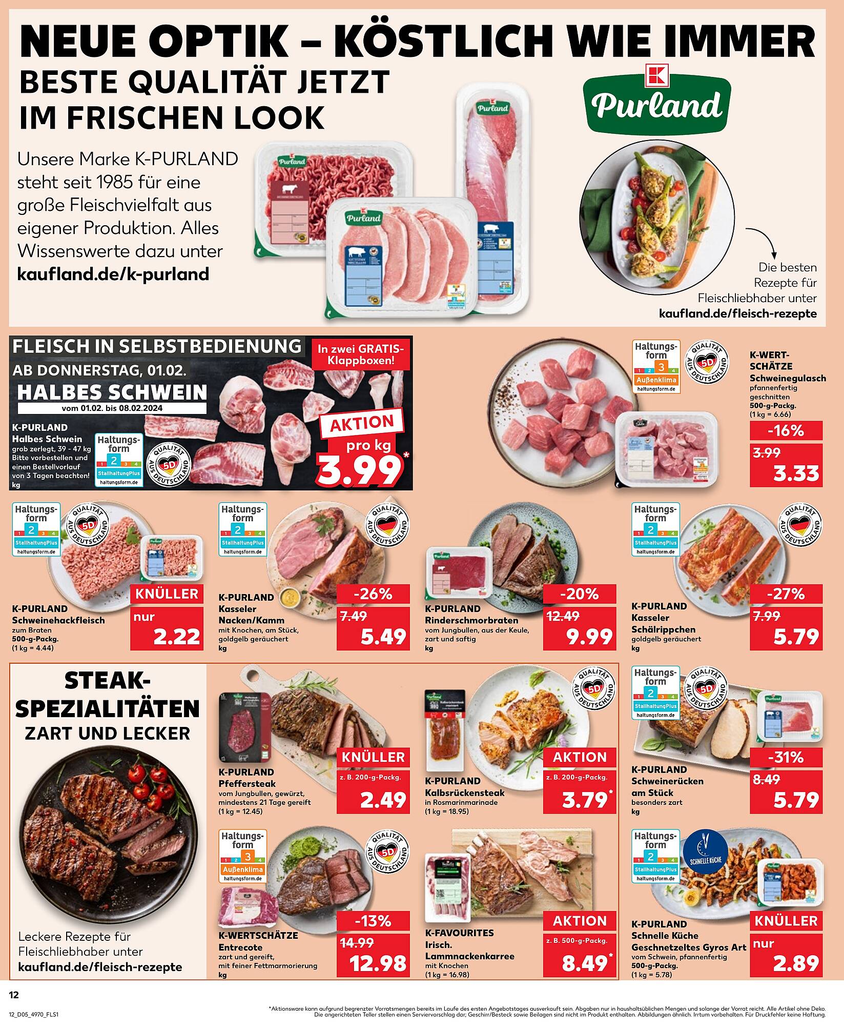 Kaufland Prospekt 1 – 7 Februar 2024 Seite 12