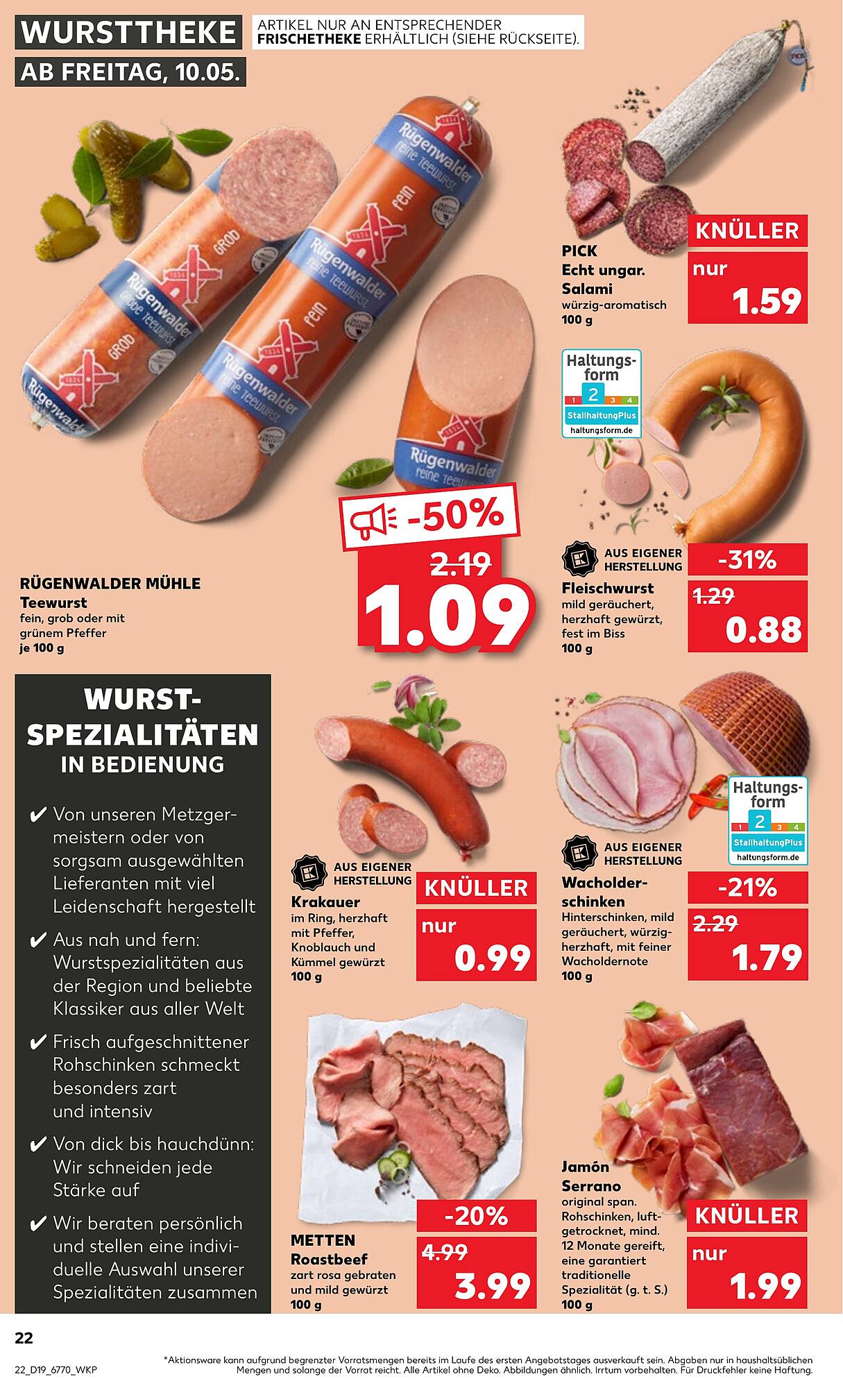 Kaufland Prospekt 10 – 15 Mai 2024 Seite 22