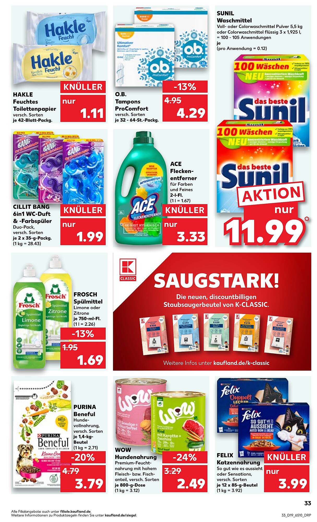 Kaufland Prospekt 10 – 15 Mai 2024 Seite 33