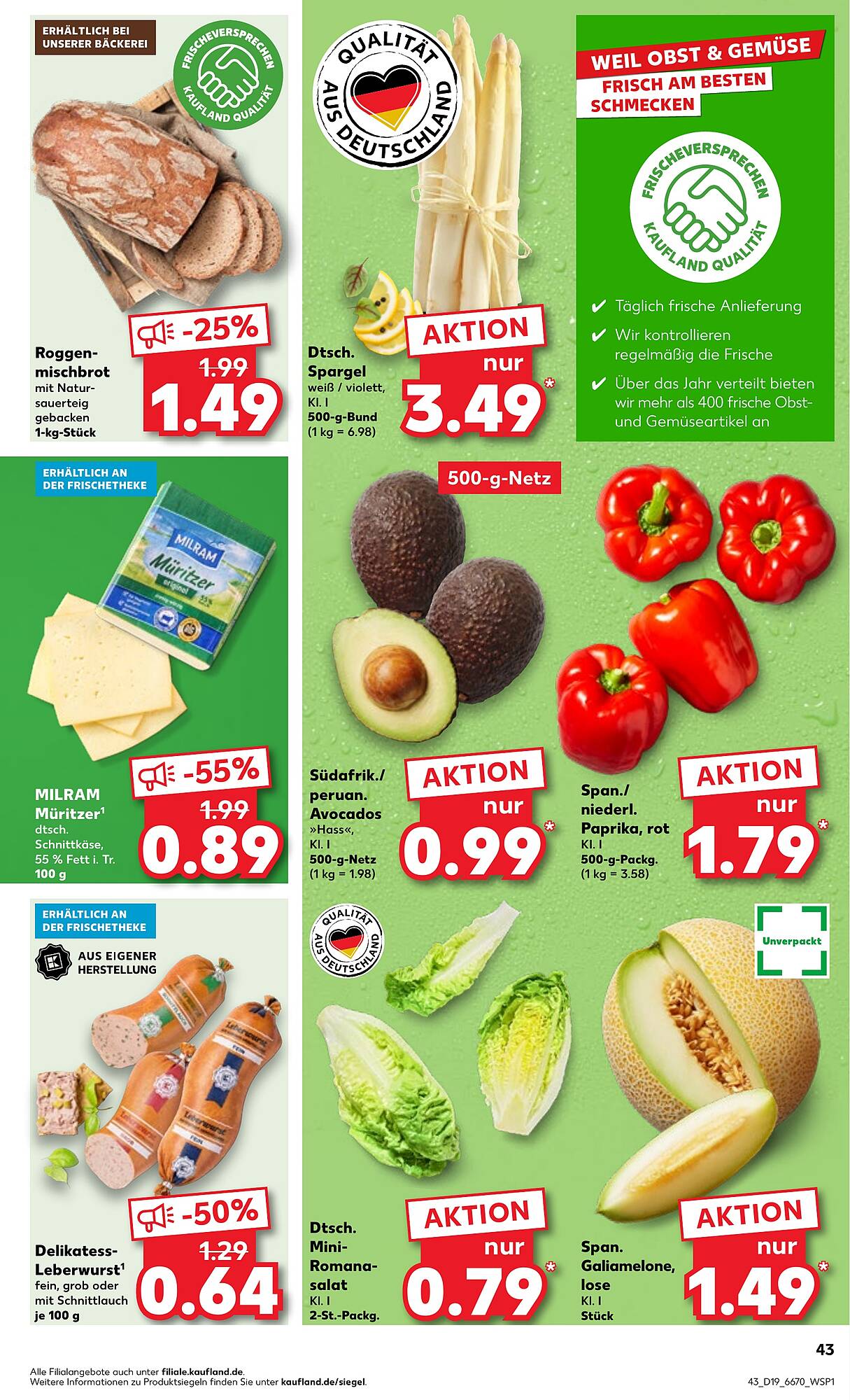 Kaufland Prospekt 10 – 15 Mai 2024 Seite 43