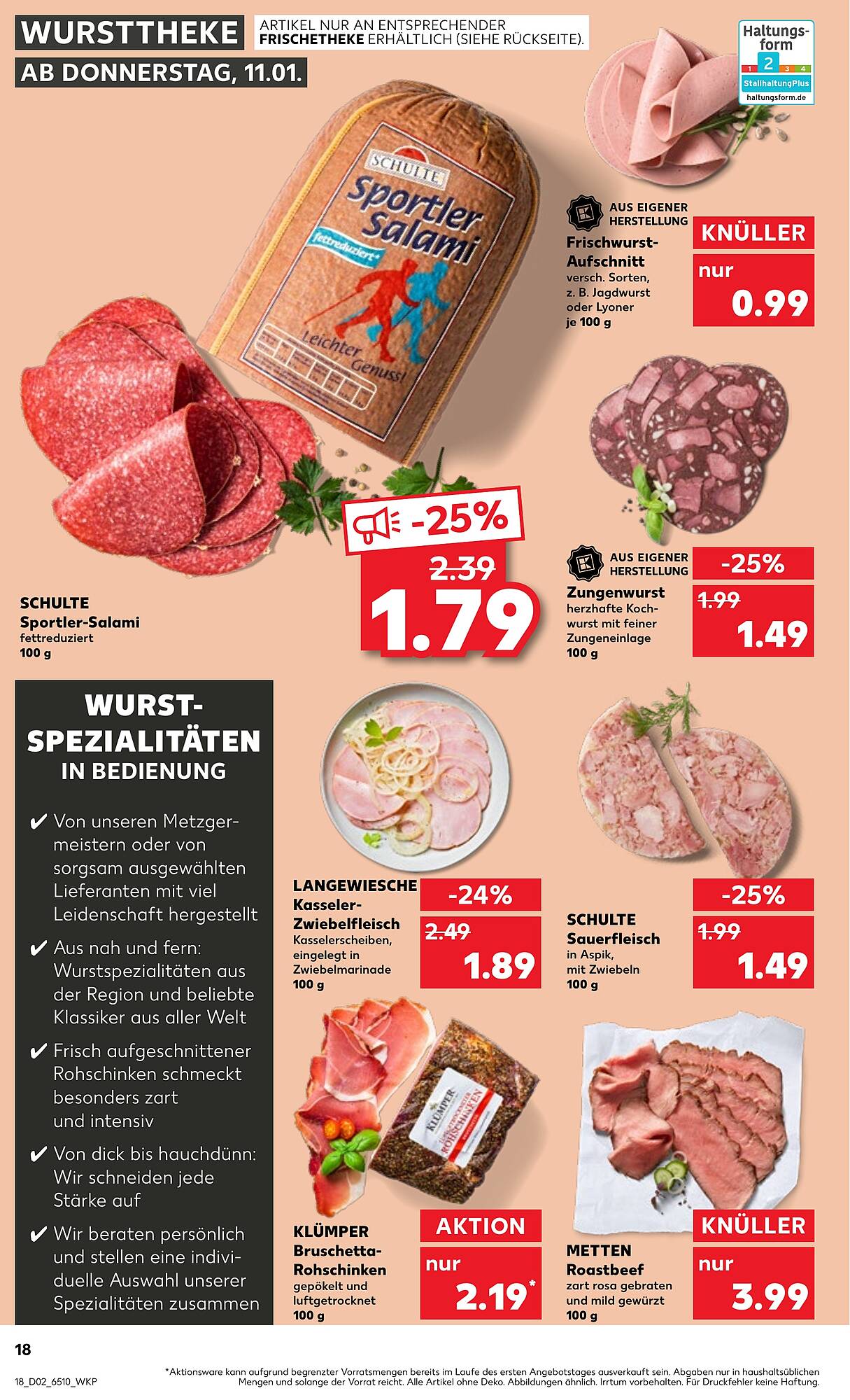 Kaufland Prospekt 11 – 17 Januar 2024 Seite 18