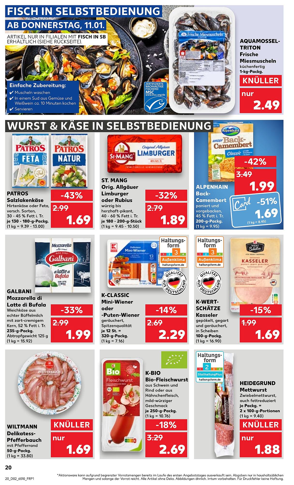 Kaufland Prospekt 11 – 17 Januar 2024 Seite 20