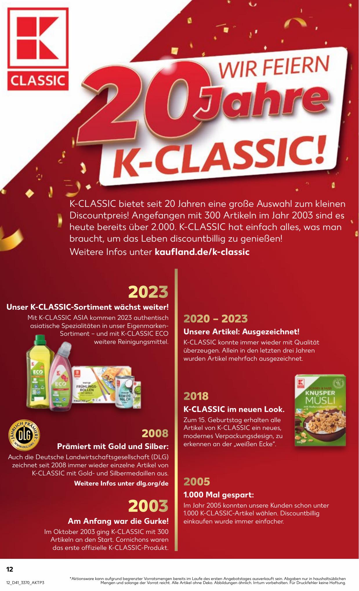 Kaufland Prospekt 12 – 18 October 2023 Seite 12