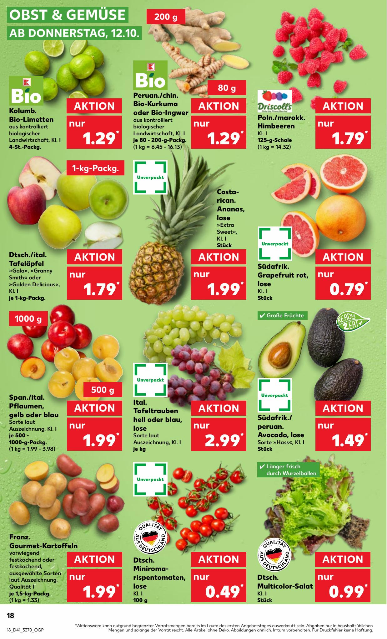 Kaufland Prospekt 12 – 18 October 2023 Seite 18