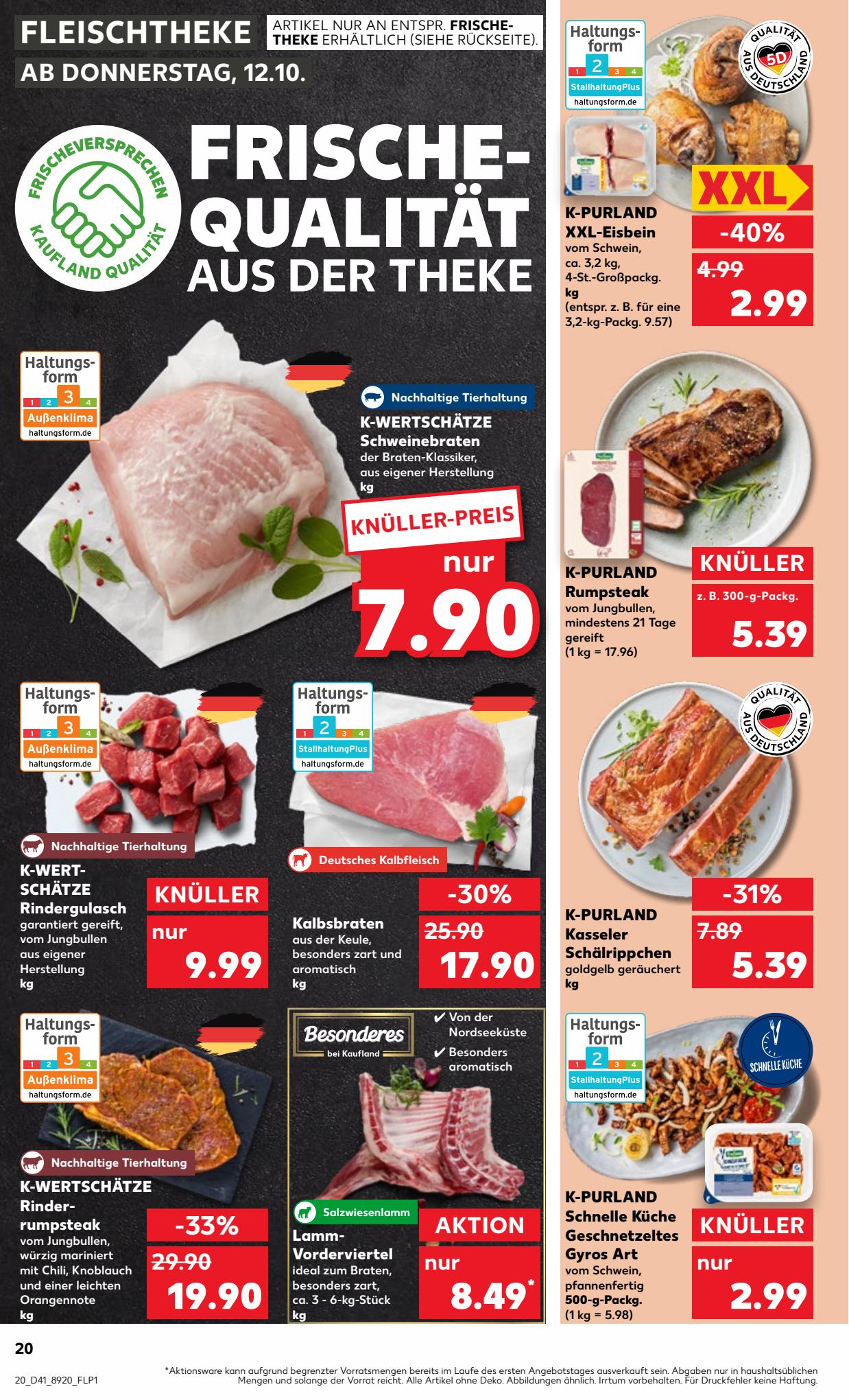 Kaufland Prospekt 12 – 18 October 2023 Seite 20