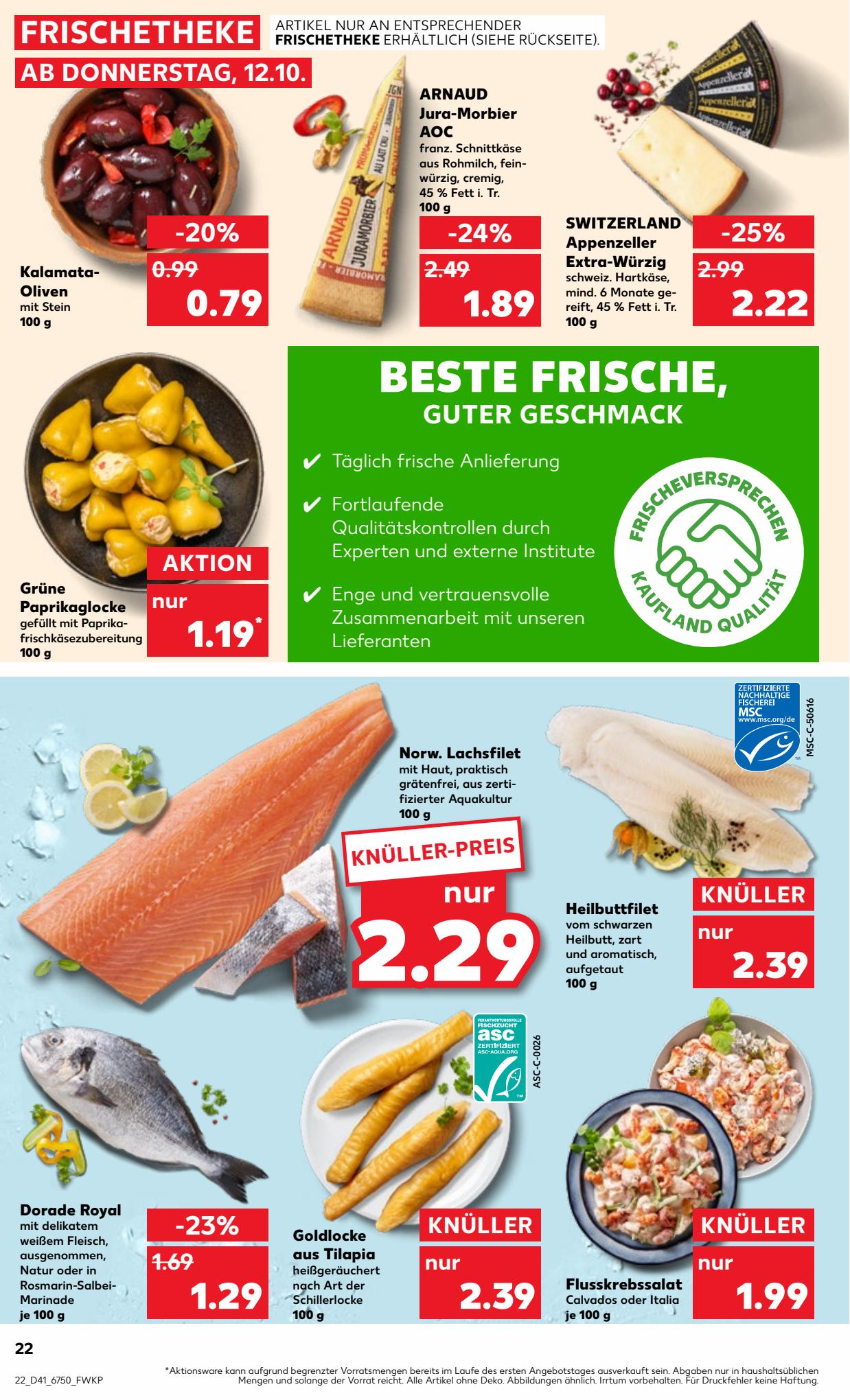 Kaufland Prospekt 12 – 18 October 2023 Seite 22