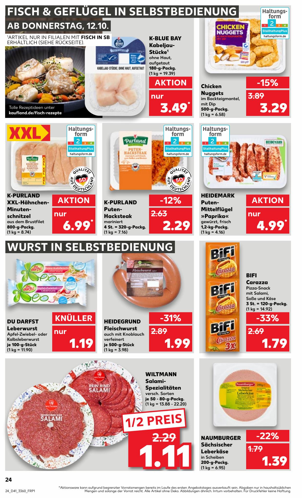 Kaufland Prospekt 12 – 18 October 2023 Seite 24