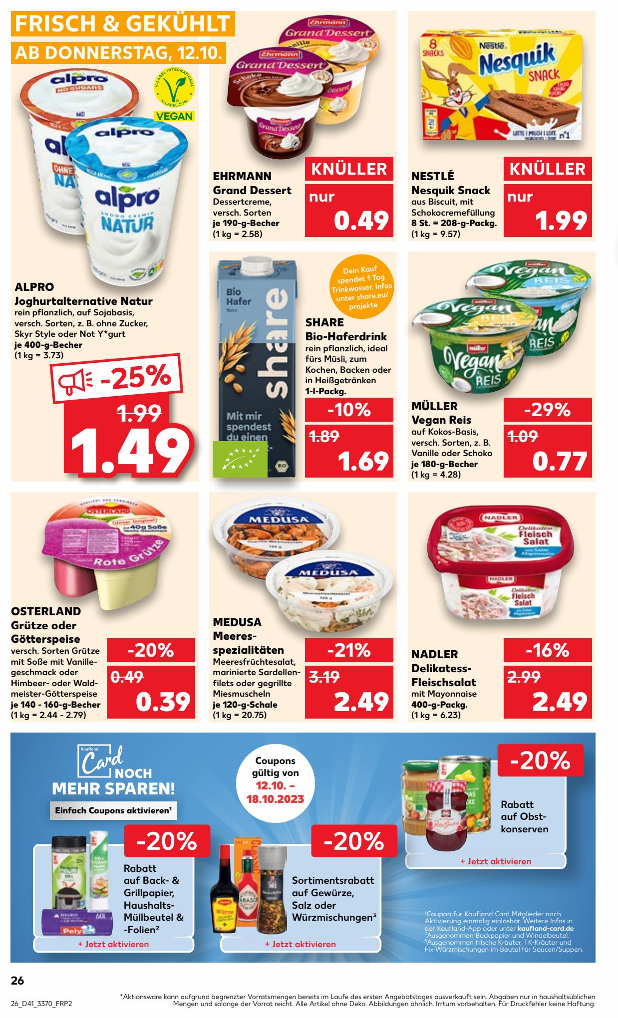 Kaufland Prospekt 12 – 18 October 2023 Seite 26