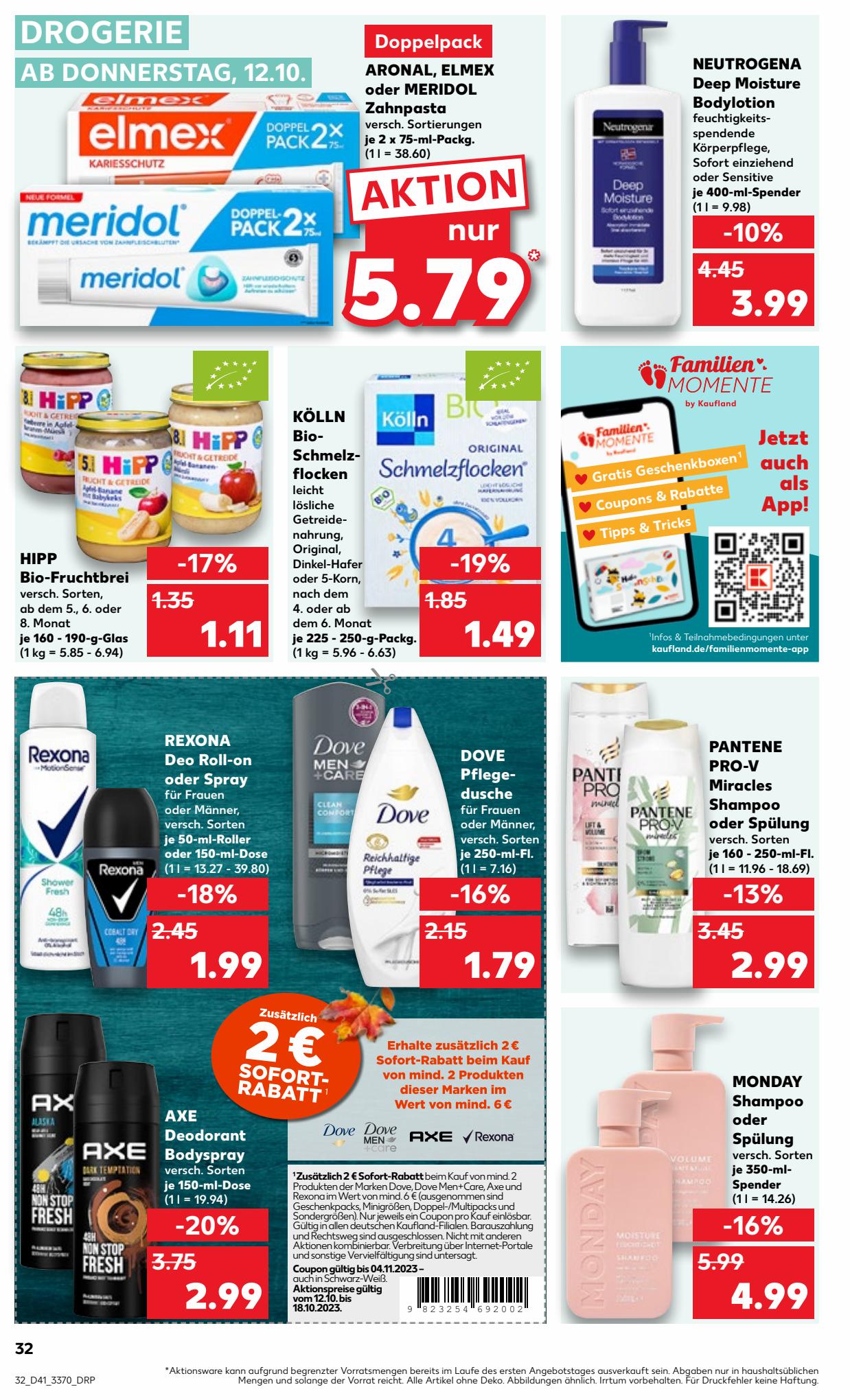 Kaufland Prospekt 12 – 18 October 2023 Seite 32