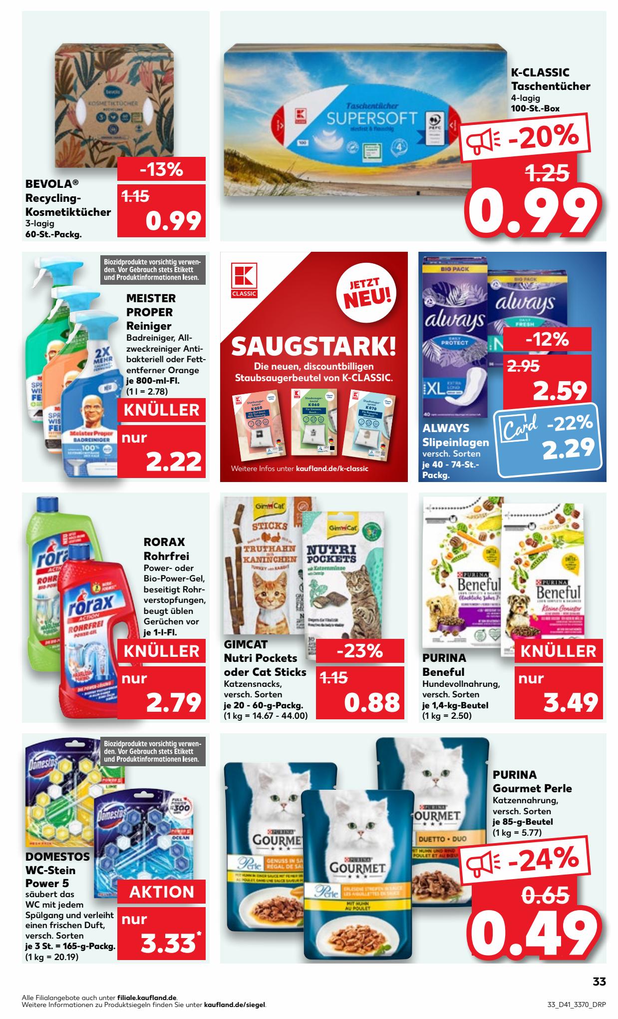 Kaufland Prospekt 12 – 18 October 2023 Seite 33