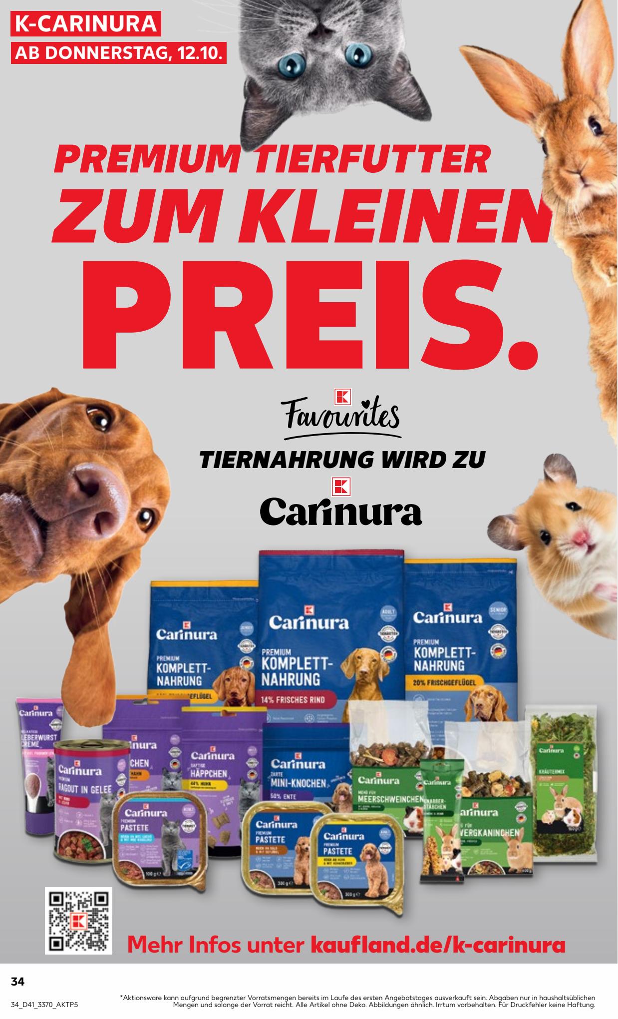 Kaufland Prospekt 12 – 18 October 2023 Seite 34