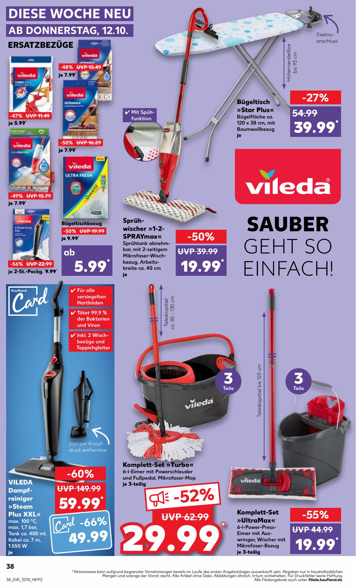 Kaufland Prospekt 12 – 18 October 2023 Seite 38
